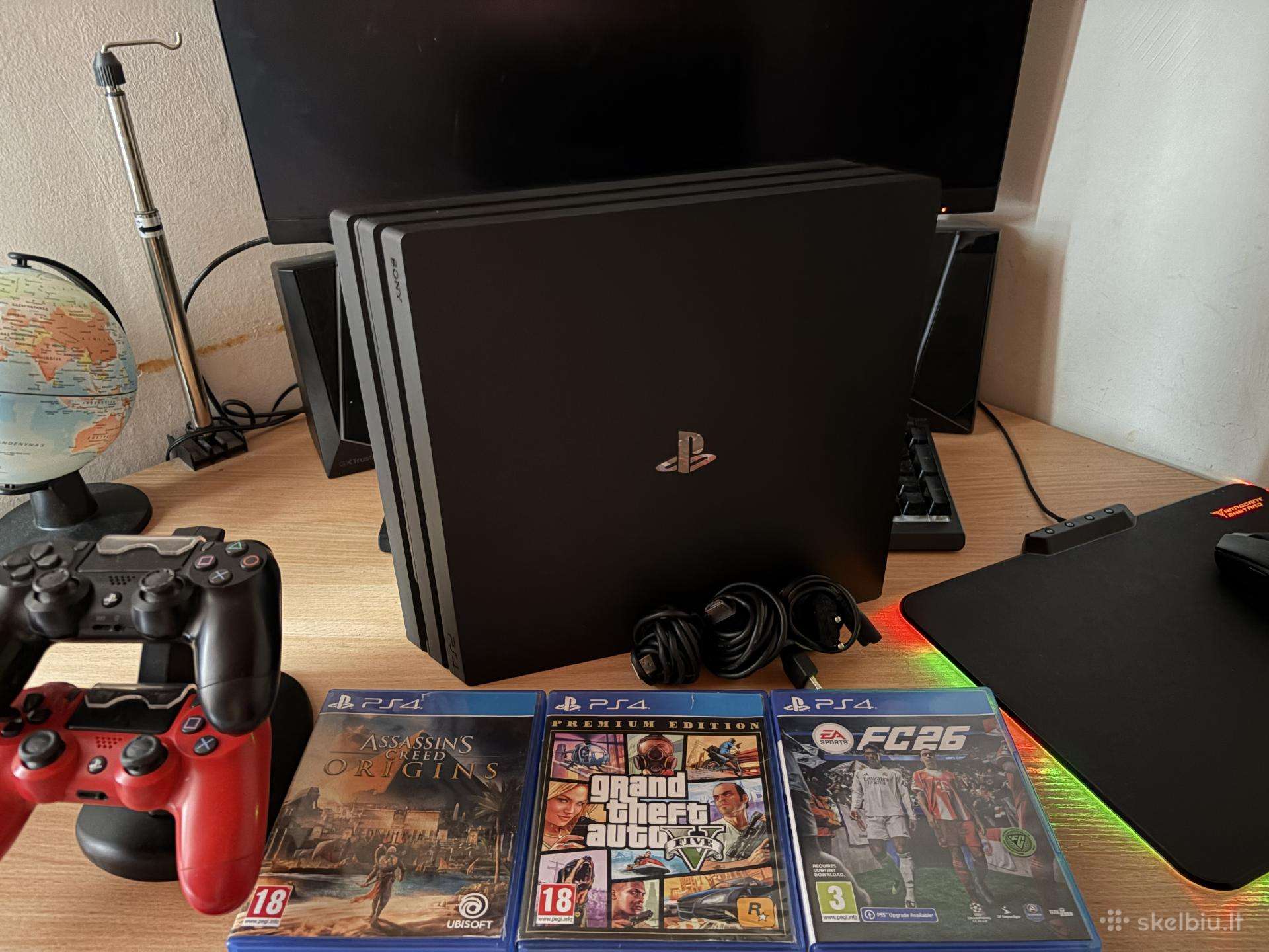 Sony Playstation 4 Pro 1tb (cuh-7216b)