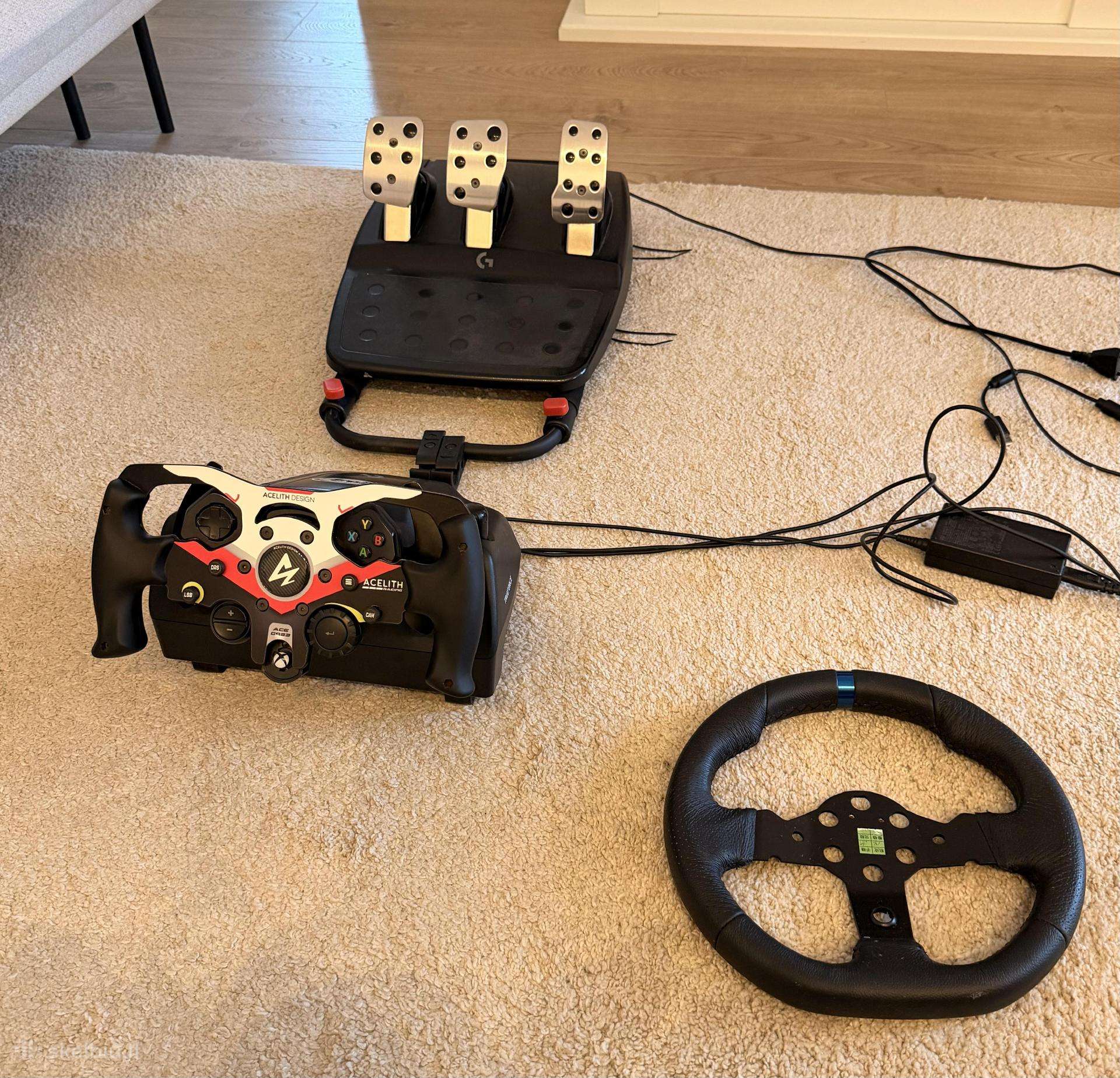 Logitech G923 vairas ir pedalai (Xbox ir Pc)