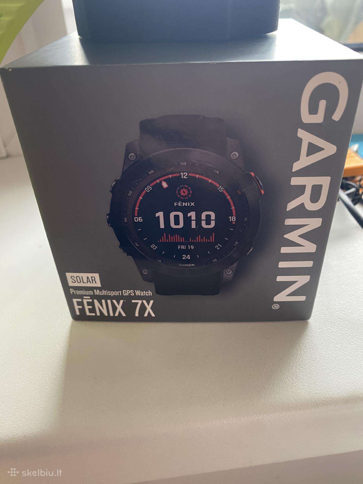 Garmin Fenix 7x solar slate gray