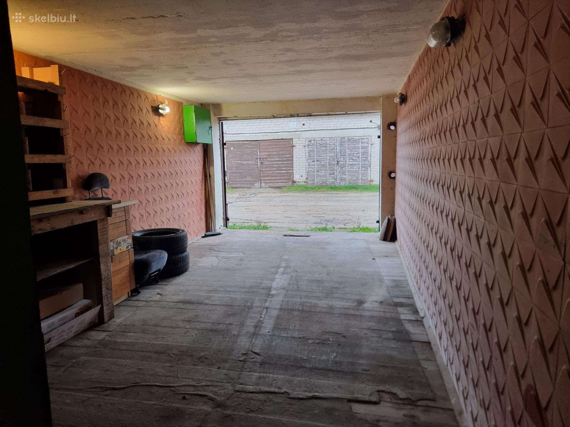 Nuomojamas garažas Palijoniškio 8a, Utenoje