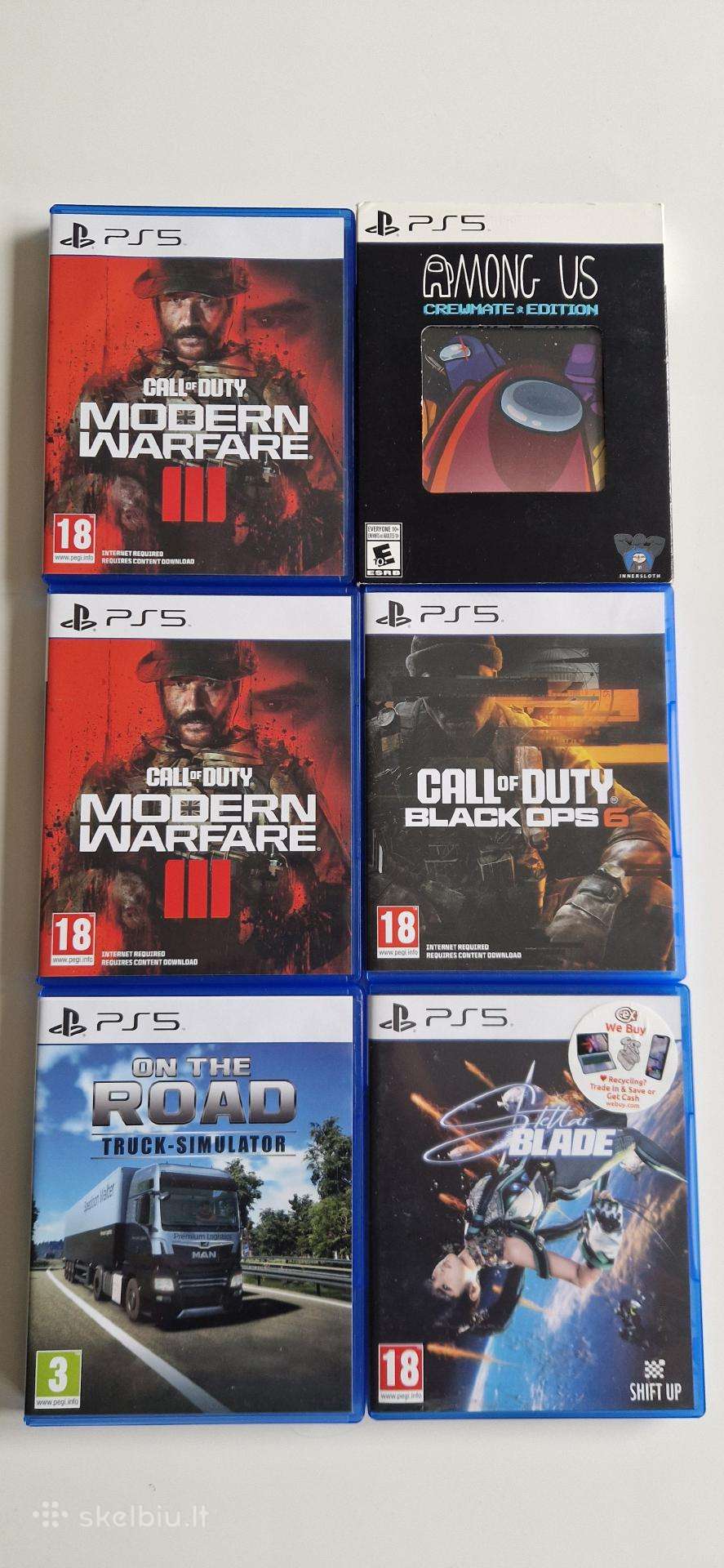 Ps5 zaidimai