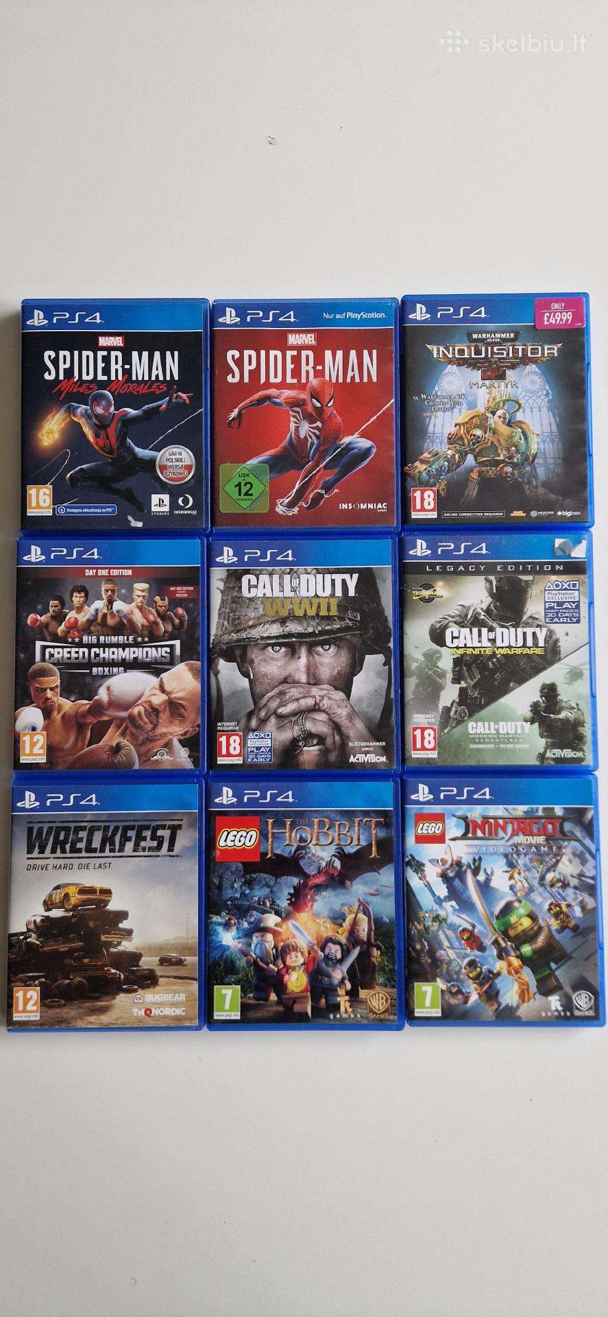 Ps4 zaidimai