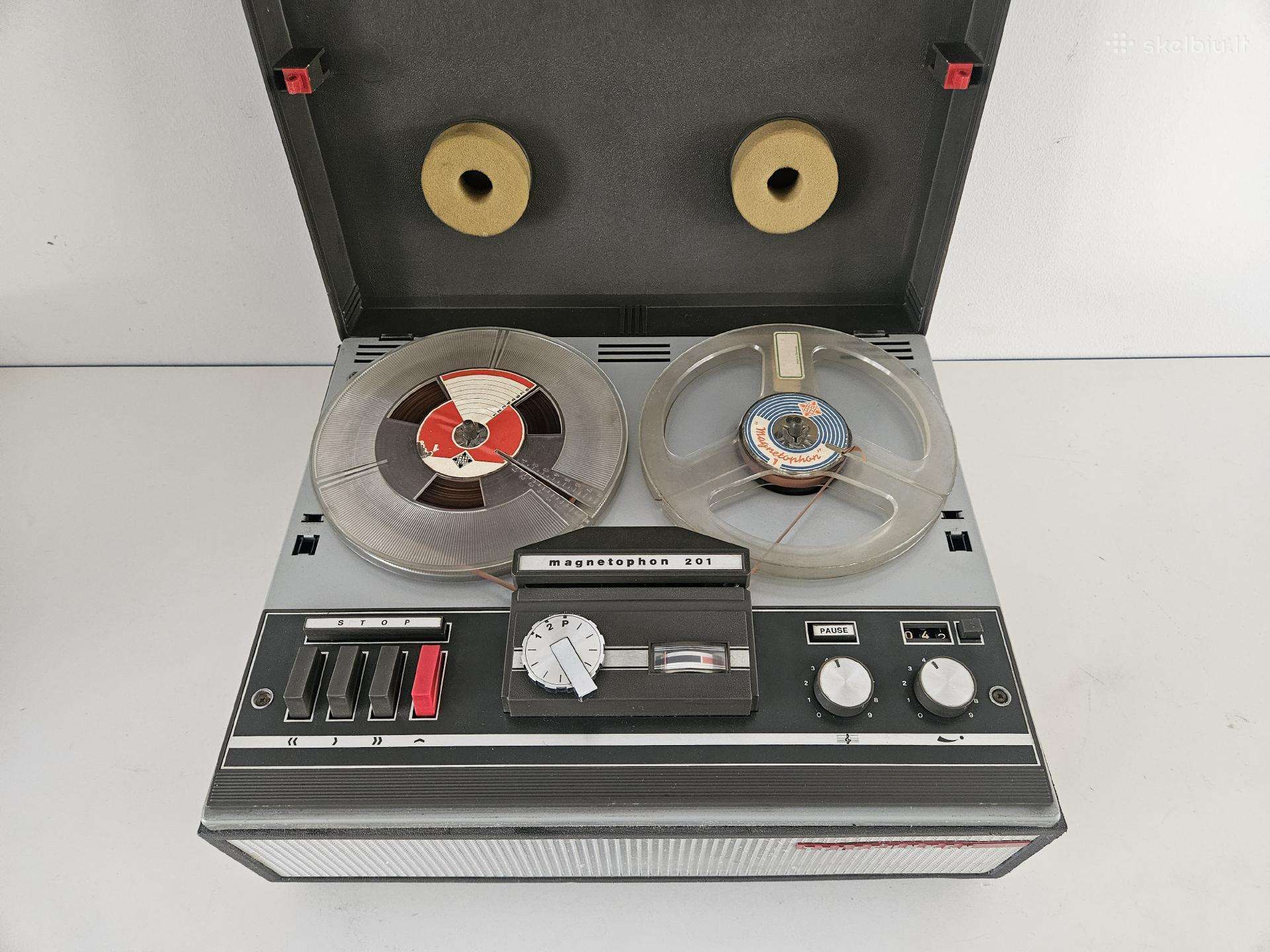 Telefunken 201 juostinis magnetofonas 1970