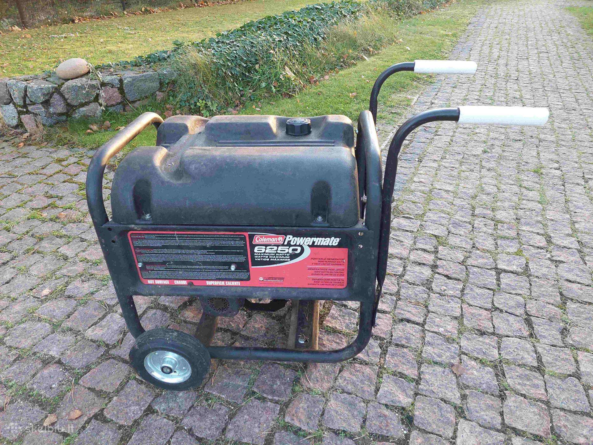 Vienfazis generatorius „Coleman Powermate 6250“