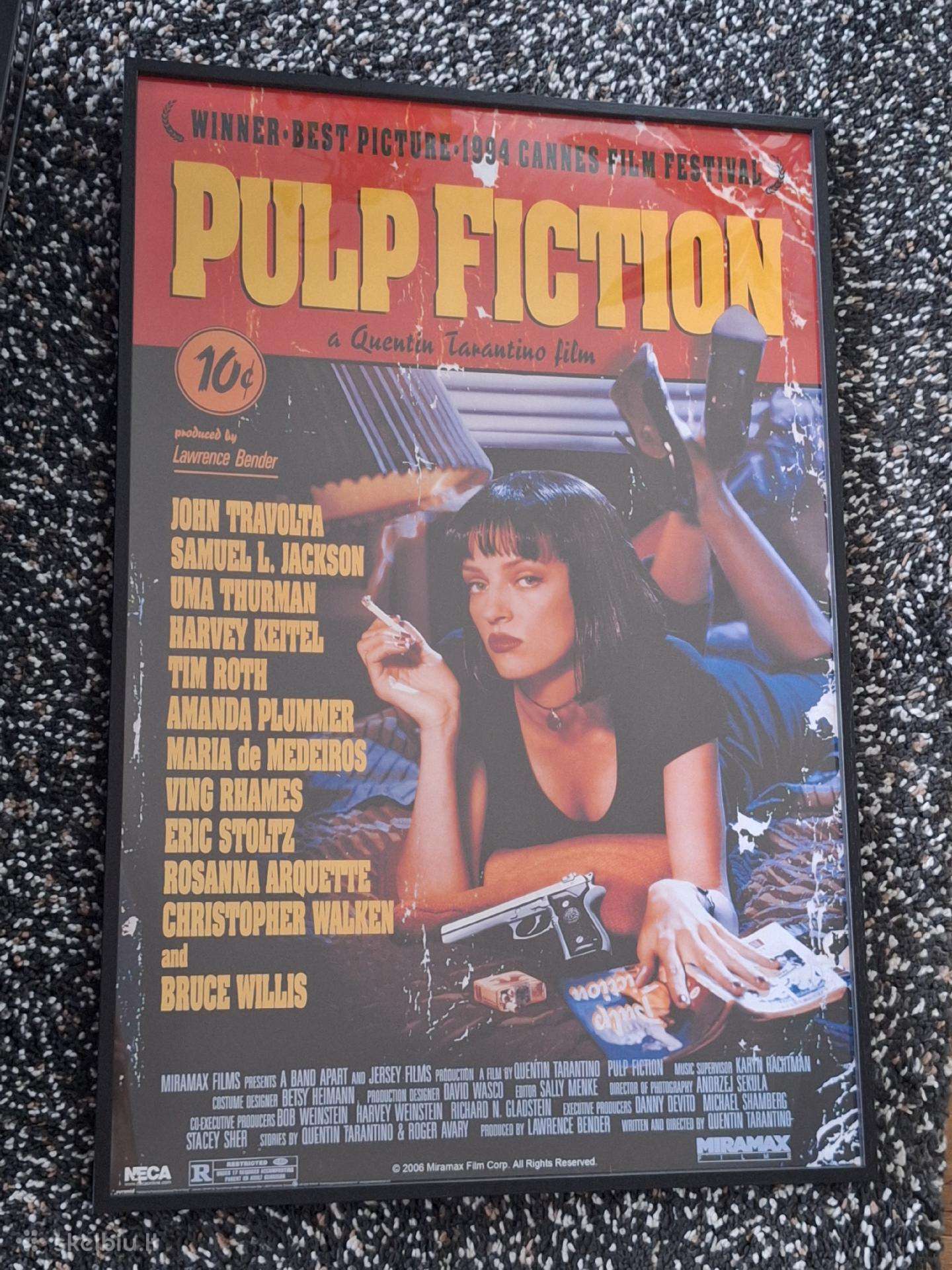 Pulp Fiction filmo plakatas
