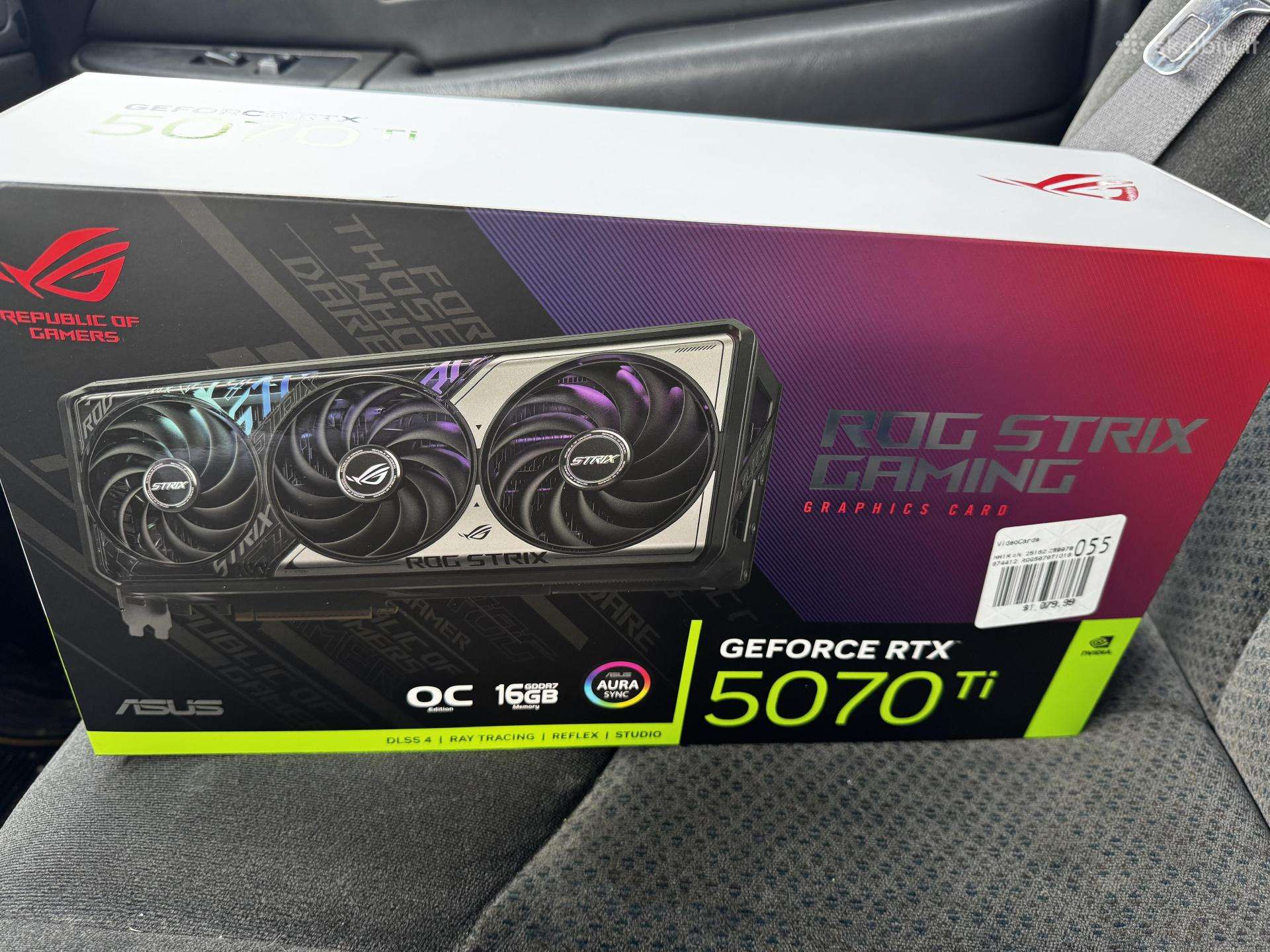 Asus Rox Strix 5070 Ti 16gb