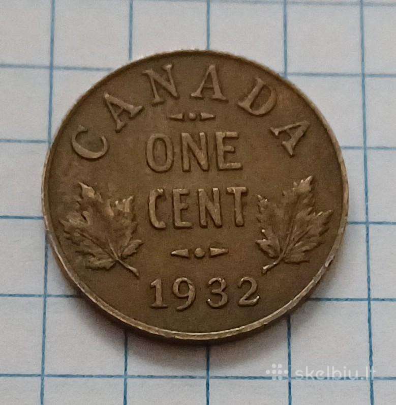 Kanada 1 centas 1932