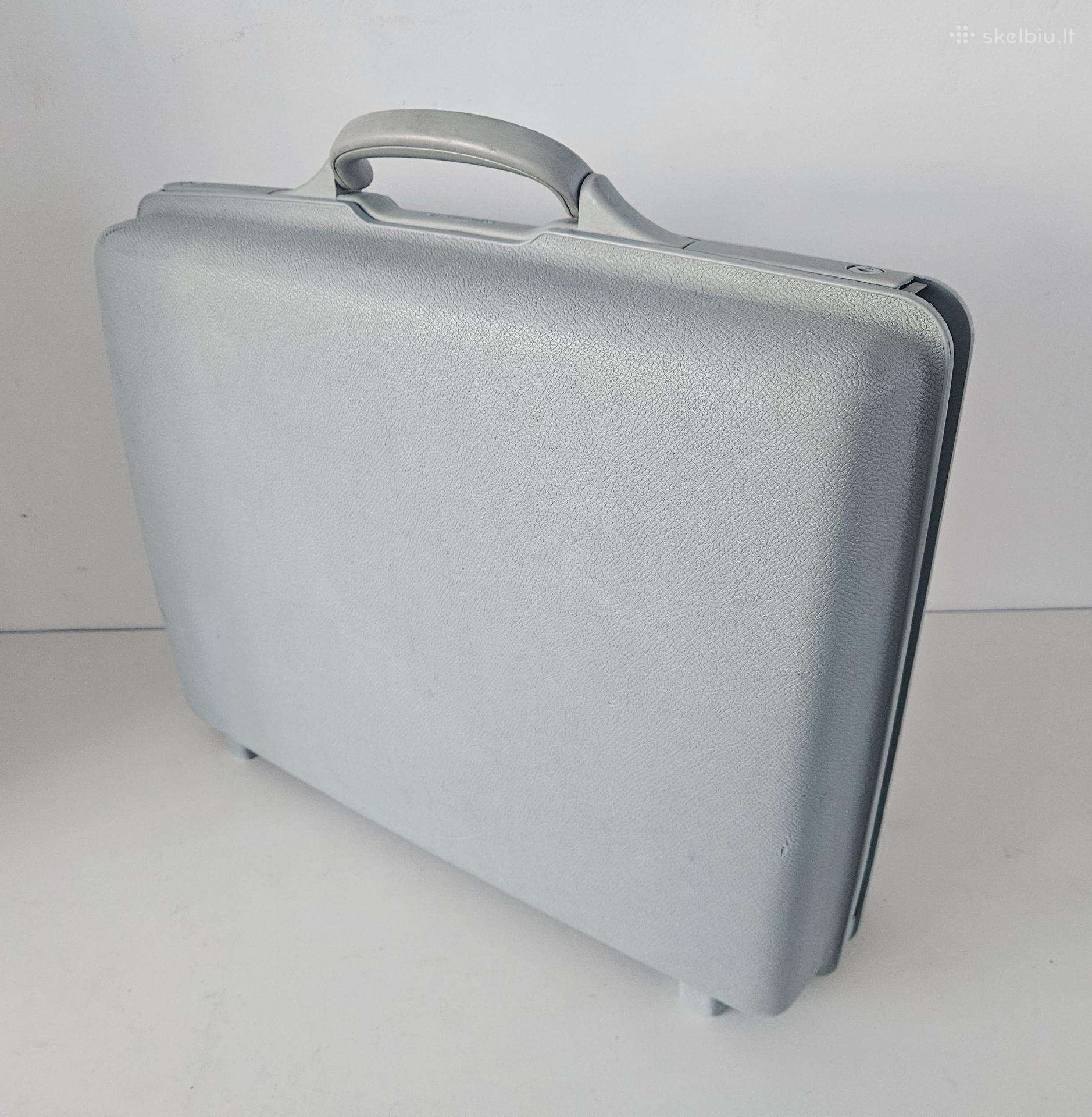 Samsonite pilkas kelioninis lagaminelis lagaminas