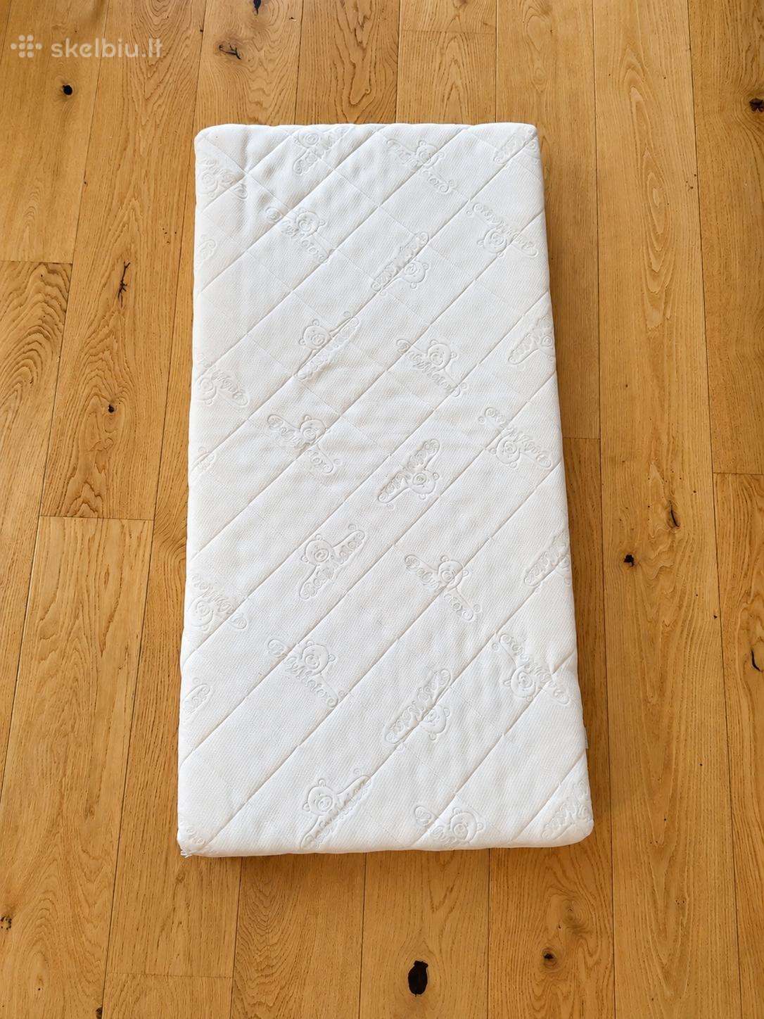 Naujas dvipusis čiužinukas kūdikio lovytei 60x120