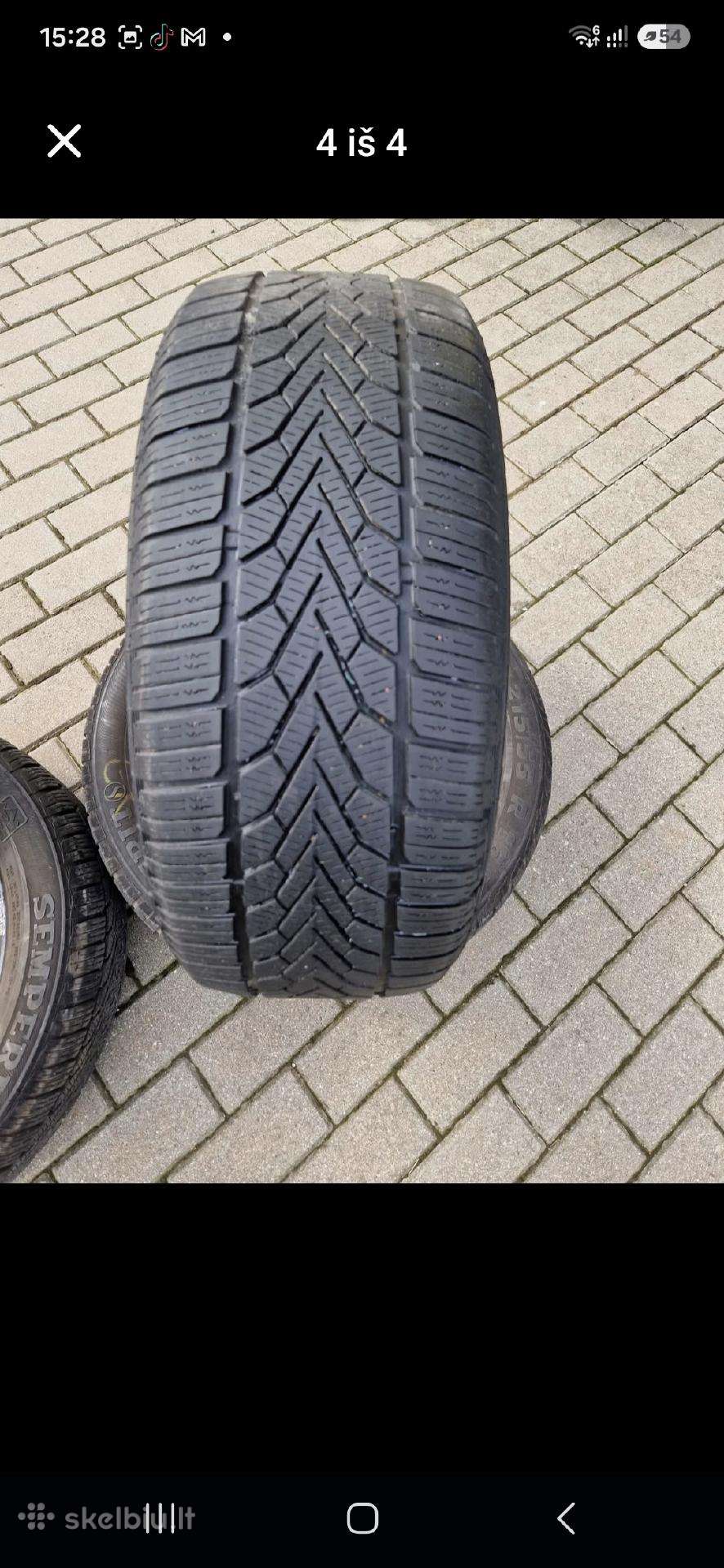 Žieminės padangos 215/55 R 16 H