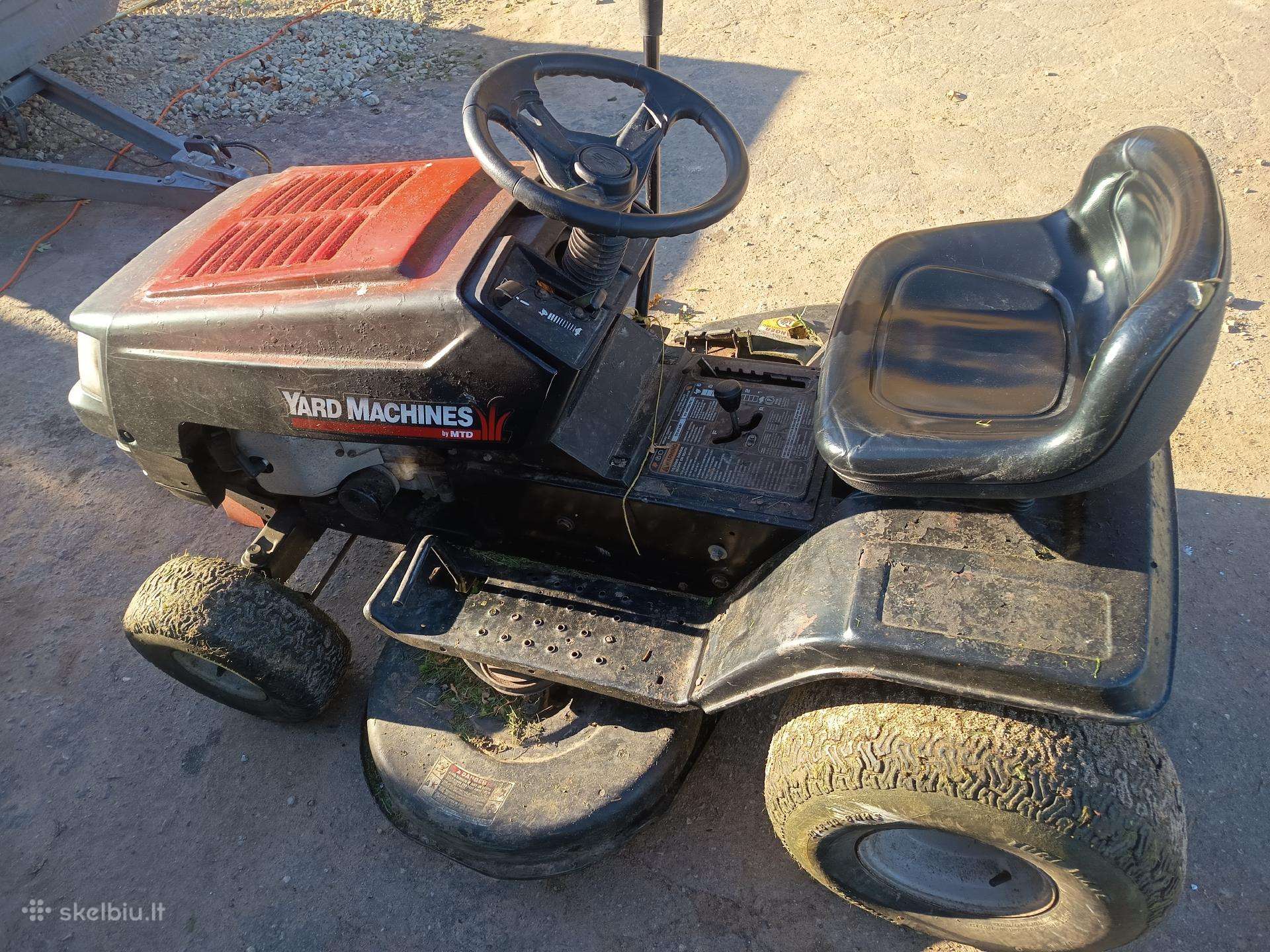 Mtd traktoriukas