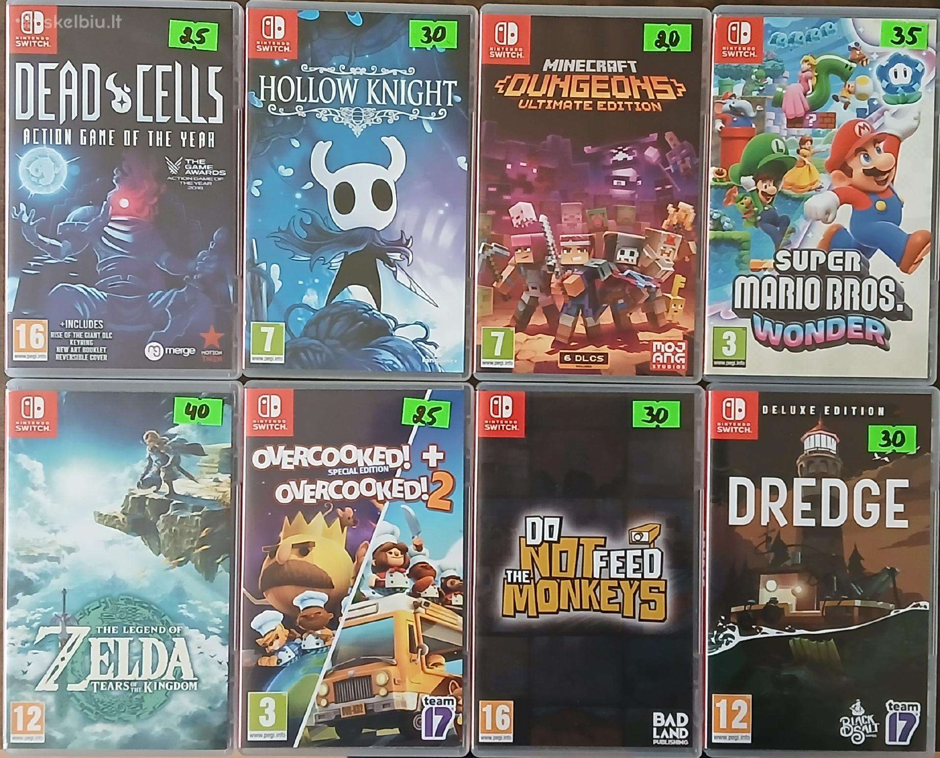 Nintendo Switch Žaidimai