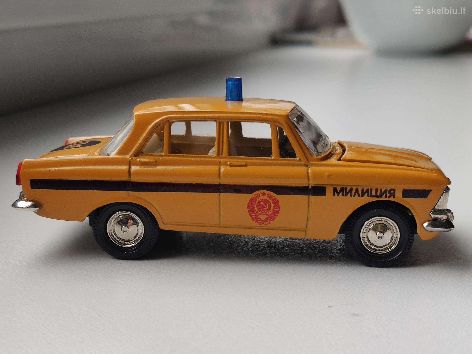 1:43 Moskvich moskvic 412 milicija ussr