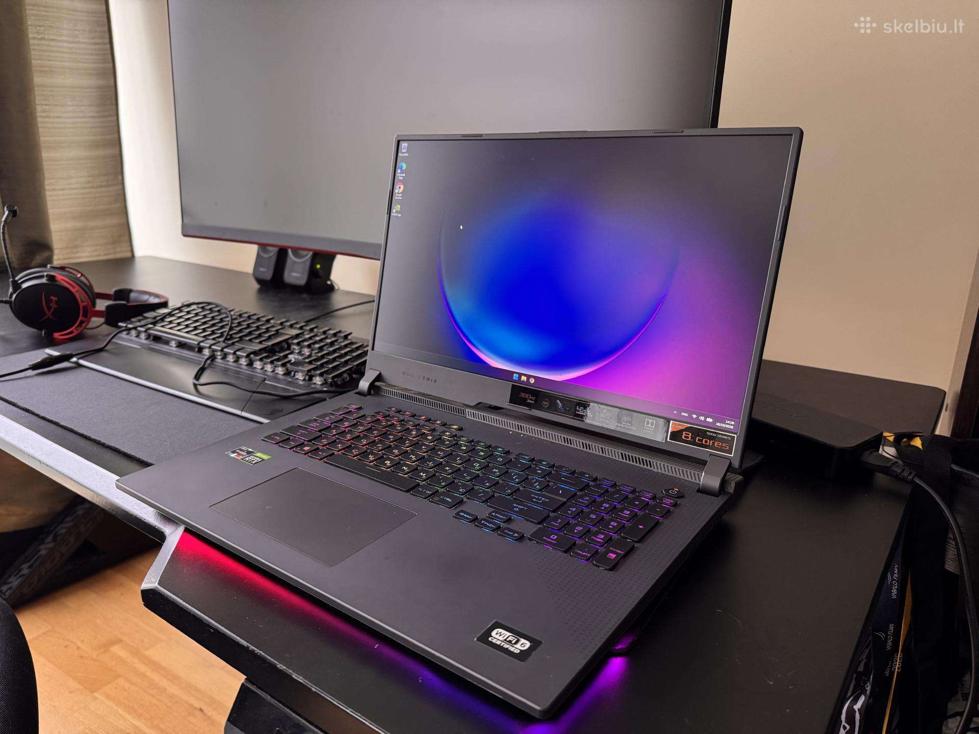 Asus Rog Strix G17 Rtx 3070 Ryzen 7 300 Hz