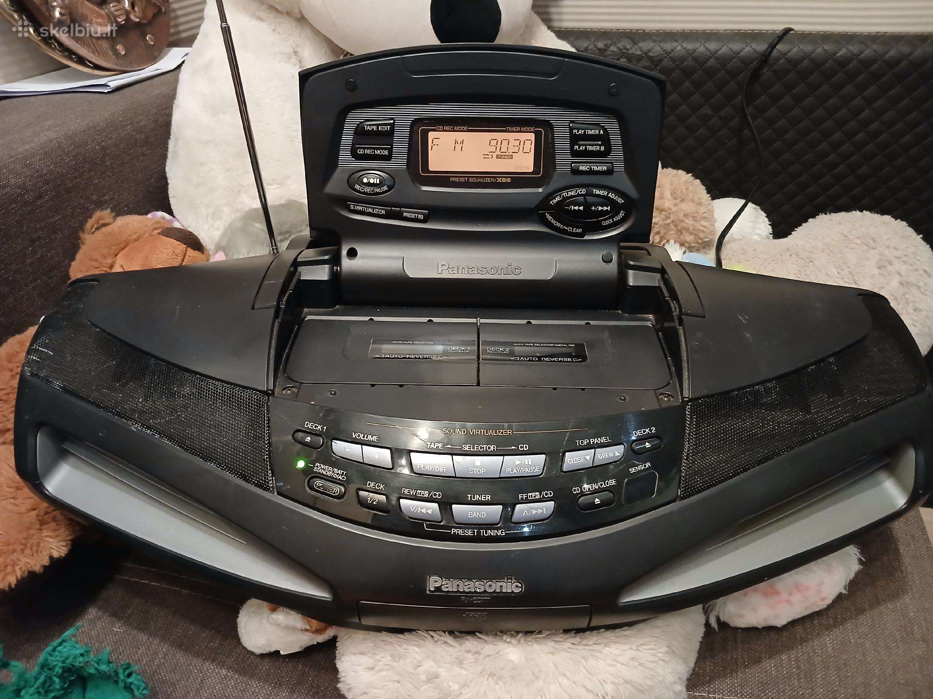 Panasonic magnitafonas