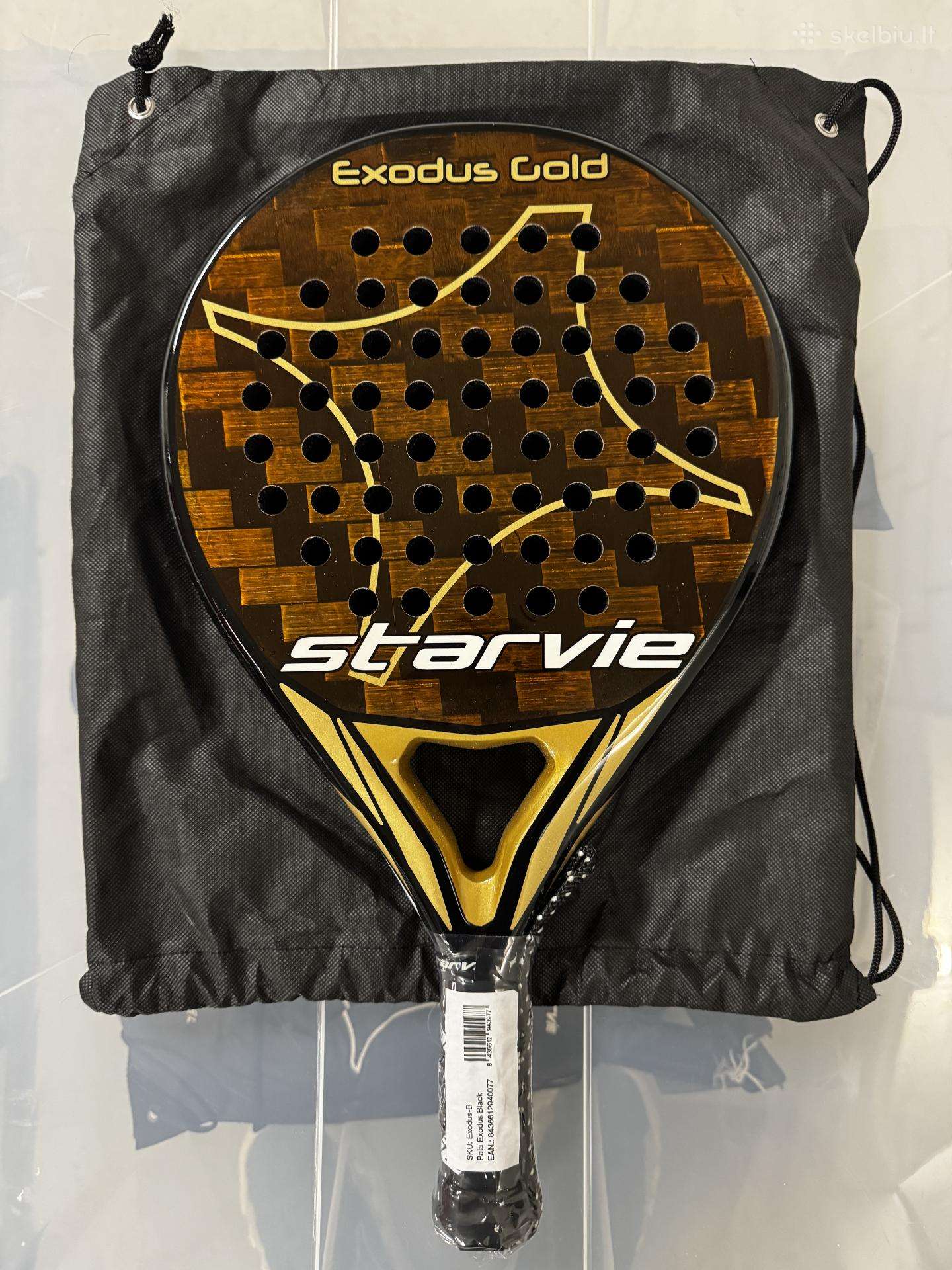 Padelio raketė Starvie Exodus Black