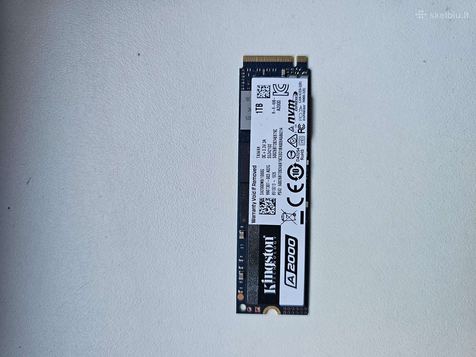 Nvme Kingston A2000 1tb