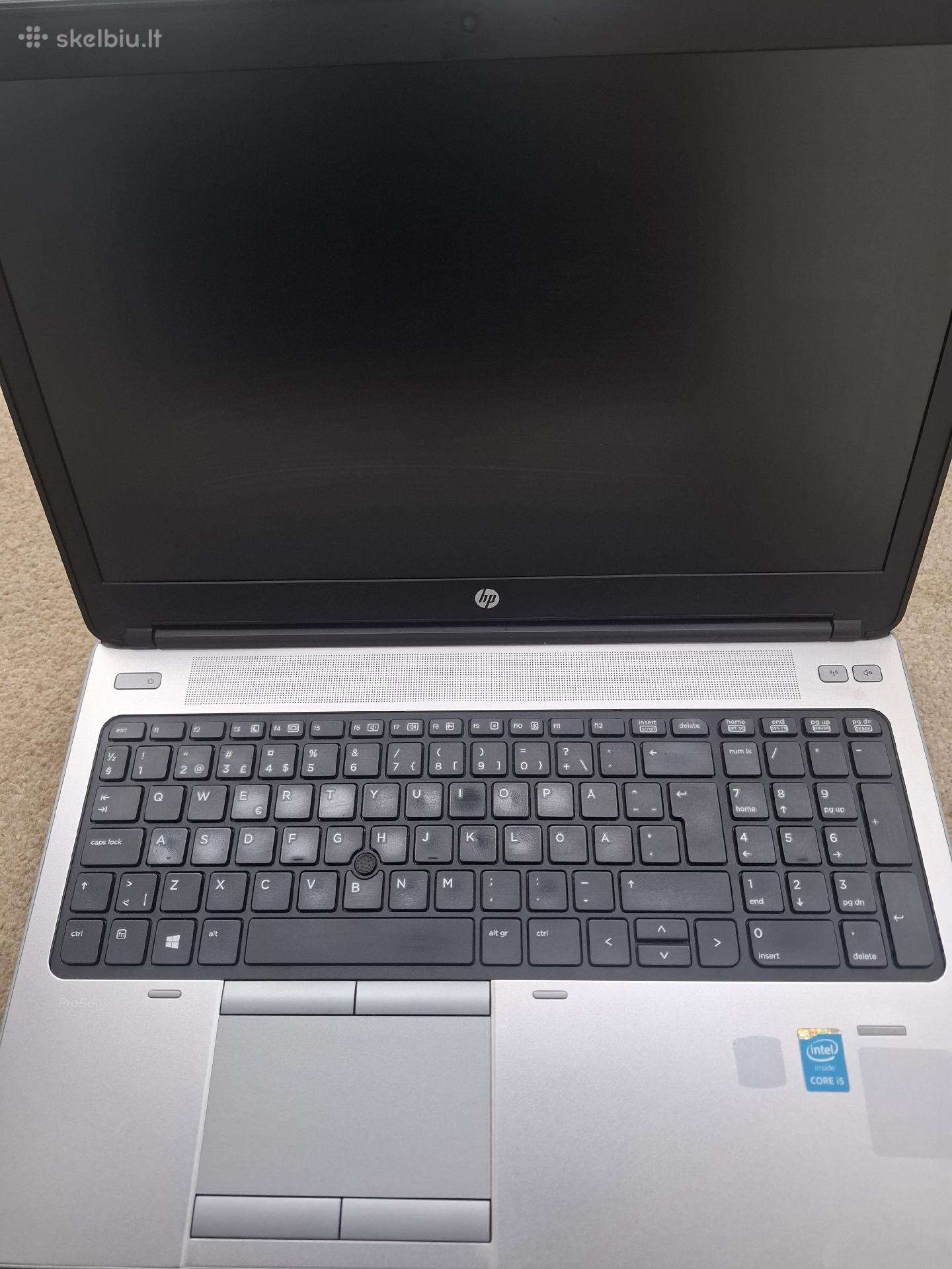 Hp Probook 650 juodas matinis