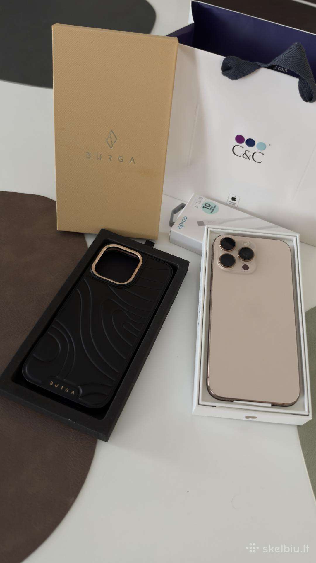 iPhone 16 pro Max 256 GB Desert Titanium
