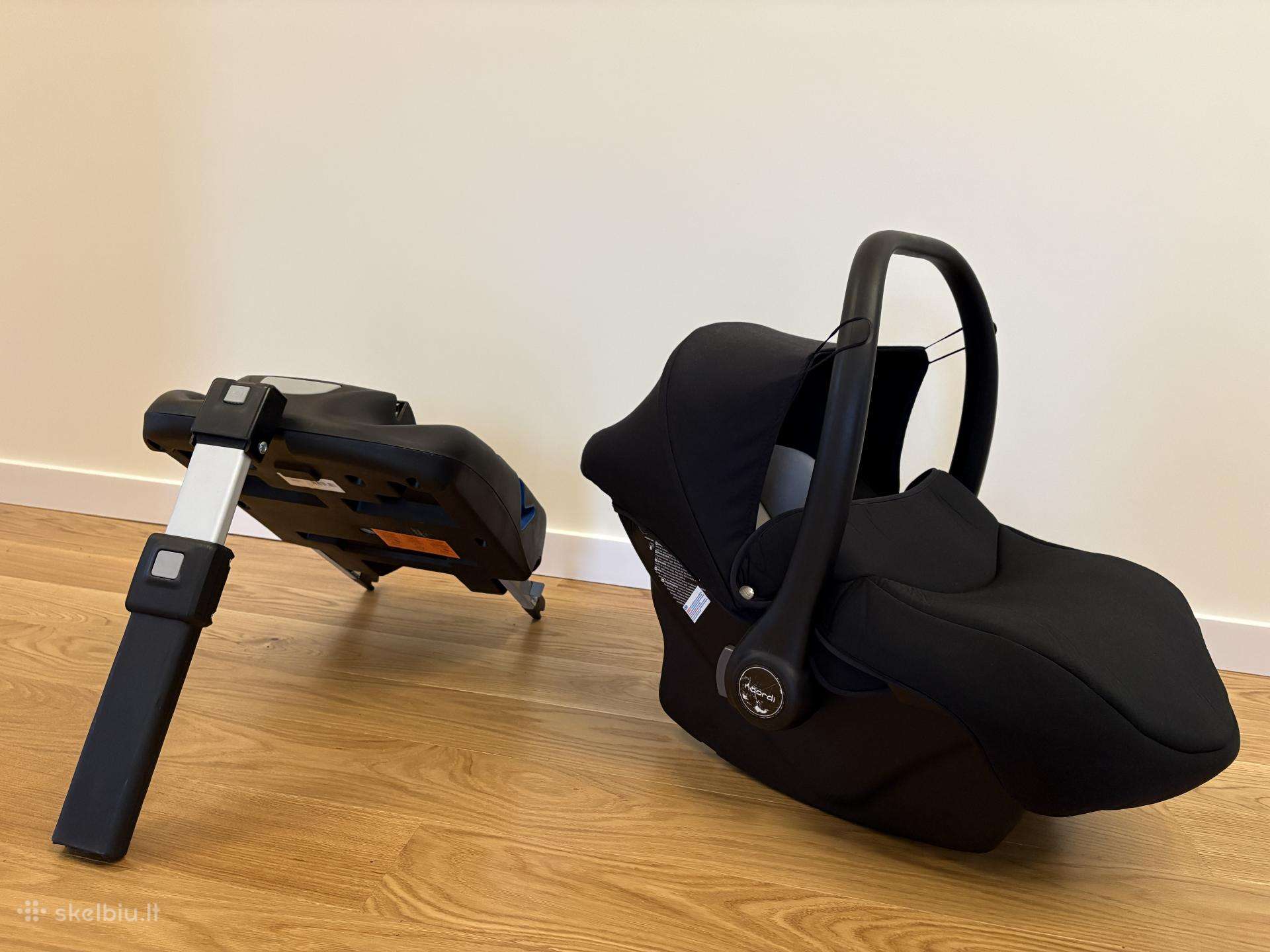 Noordi kūdikio nešyklė su isofix baze