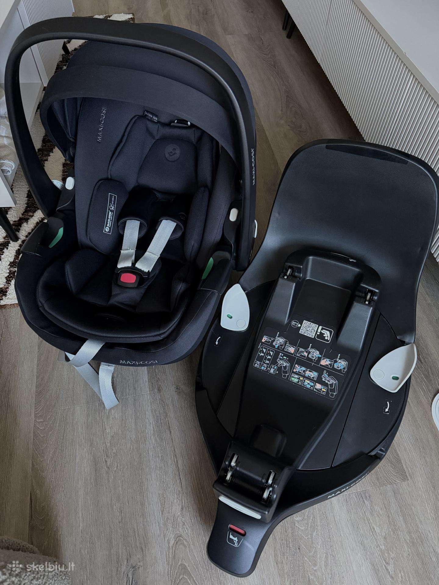 Maxi cosi pebble 360 pro + isofix bazė