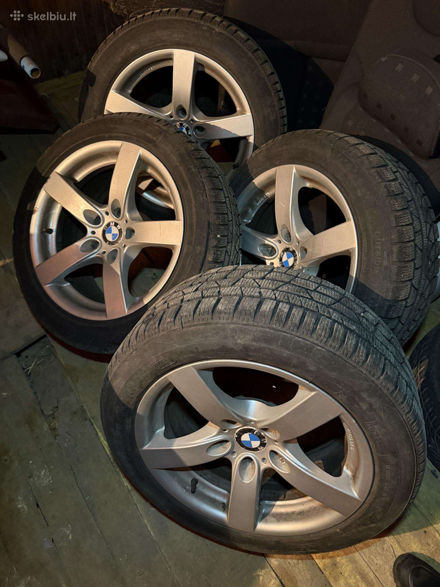 Bmw žiemines padangos su ratlankiais