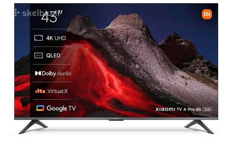 LED Xiaomi smart, WiFi, 109cm Tvarkingas, atvežu.