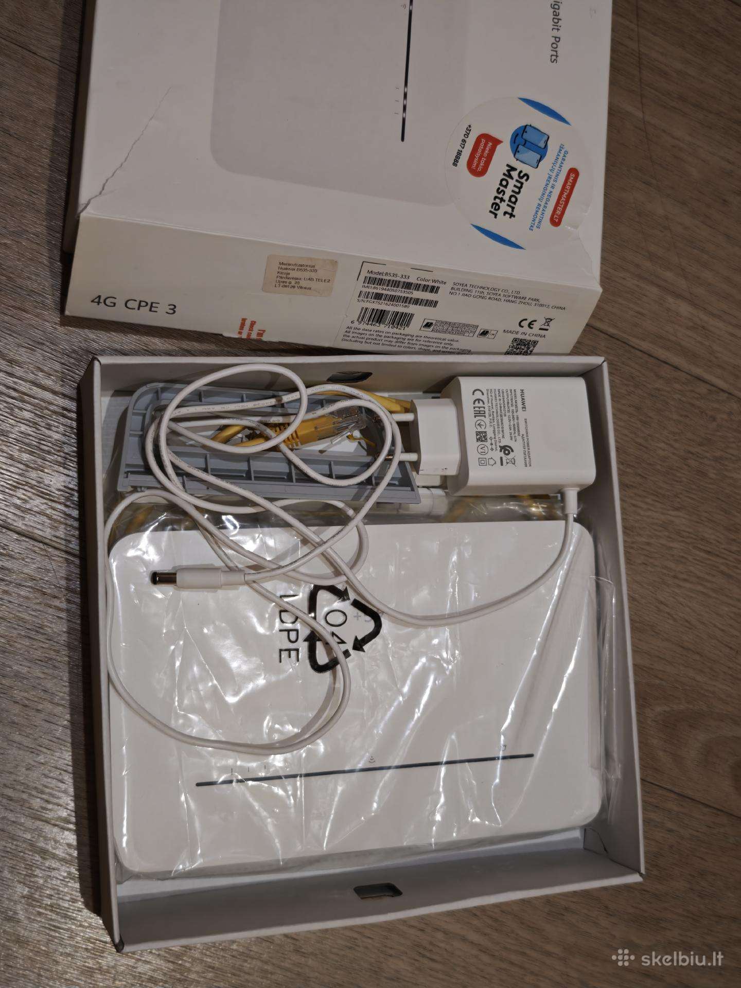 4G Lte Wi-fi maršrutizatorius Huawei B535-333