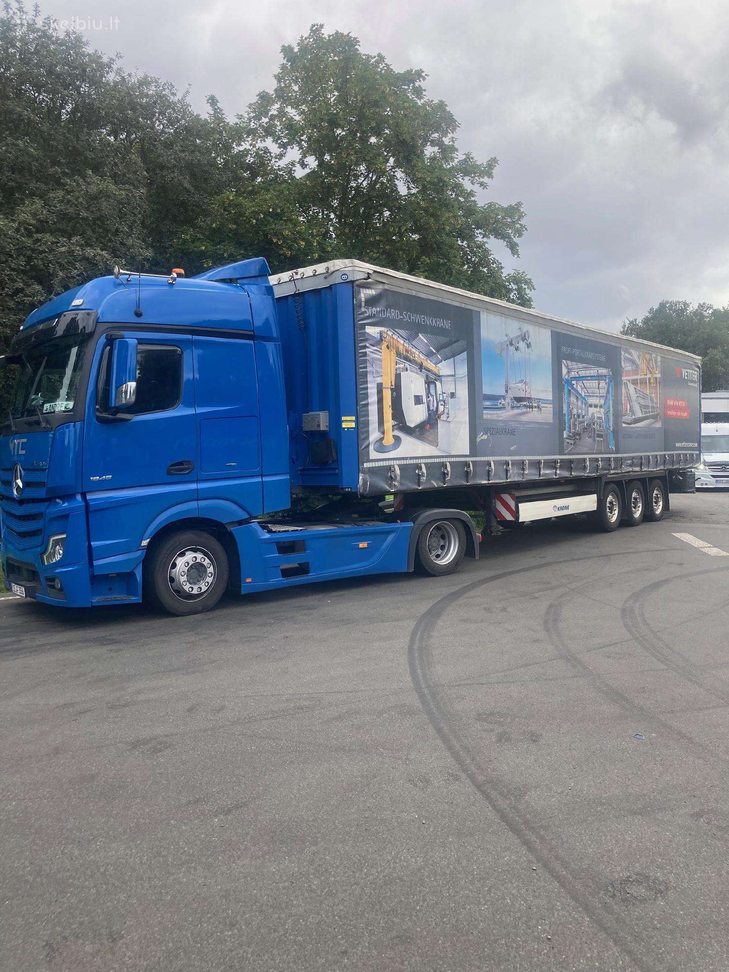 Parduodama veikianti logistikos įmonė su istorija