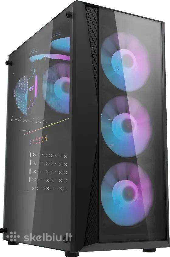 Amd Ryzen 5 5500 + Rx 7600 8gb, 16gb Ddr4, 512gb