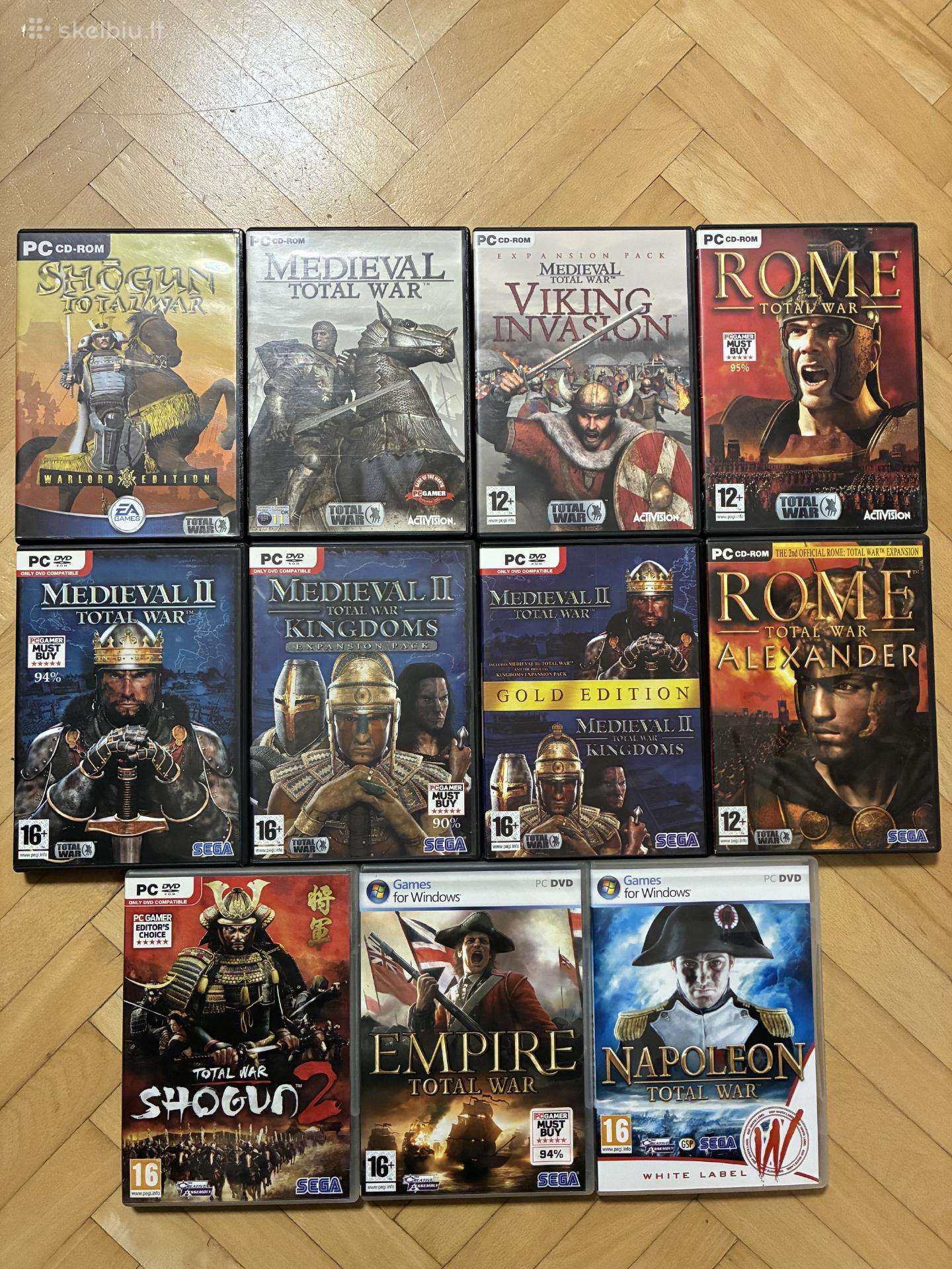 Pc Total War žaidimai