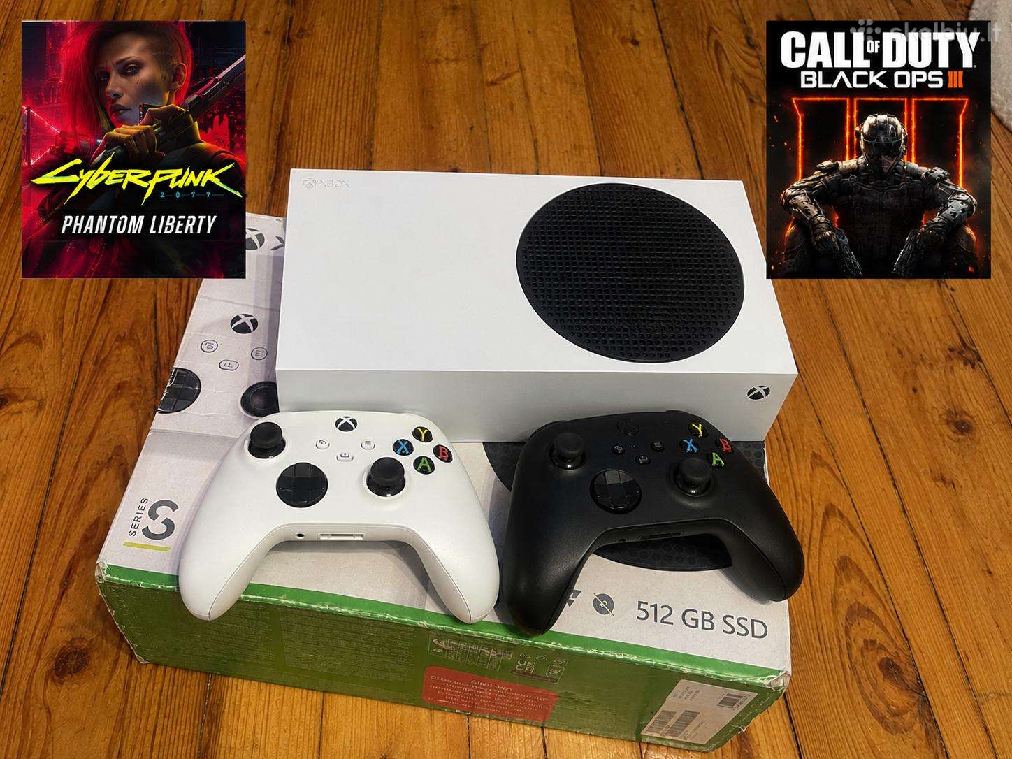 Xbox Series 512gb 2 Pulteliai