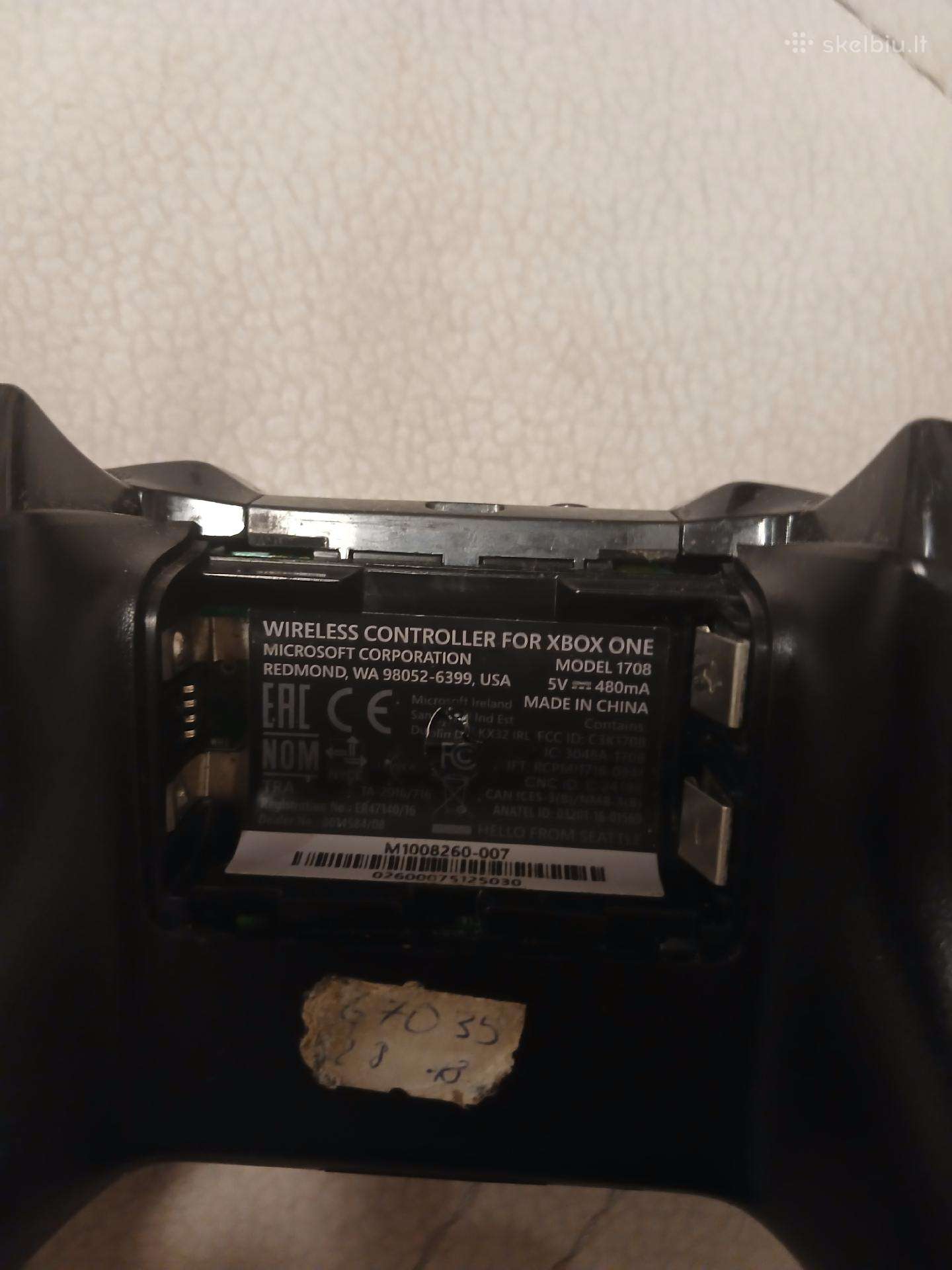 Sveiki xboxone pultelis