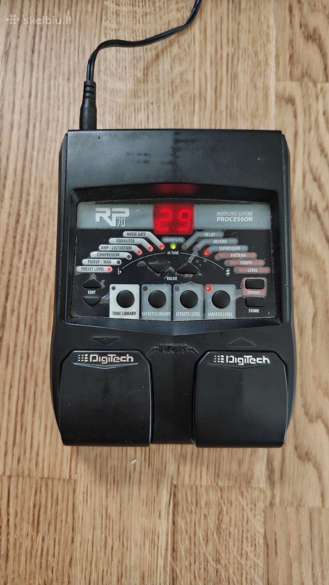 Digitech Rp70 efektų procesorius