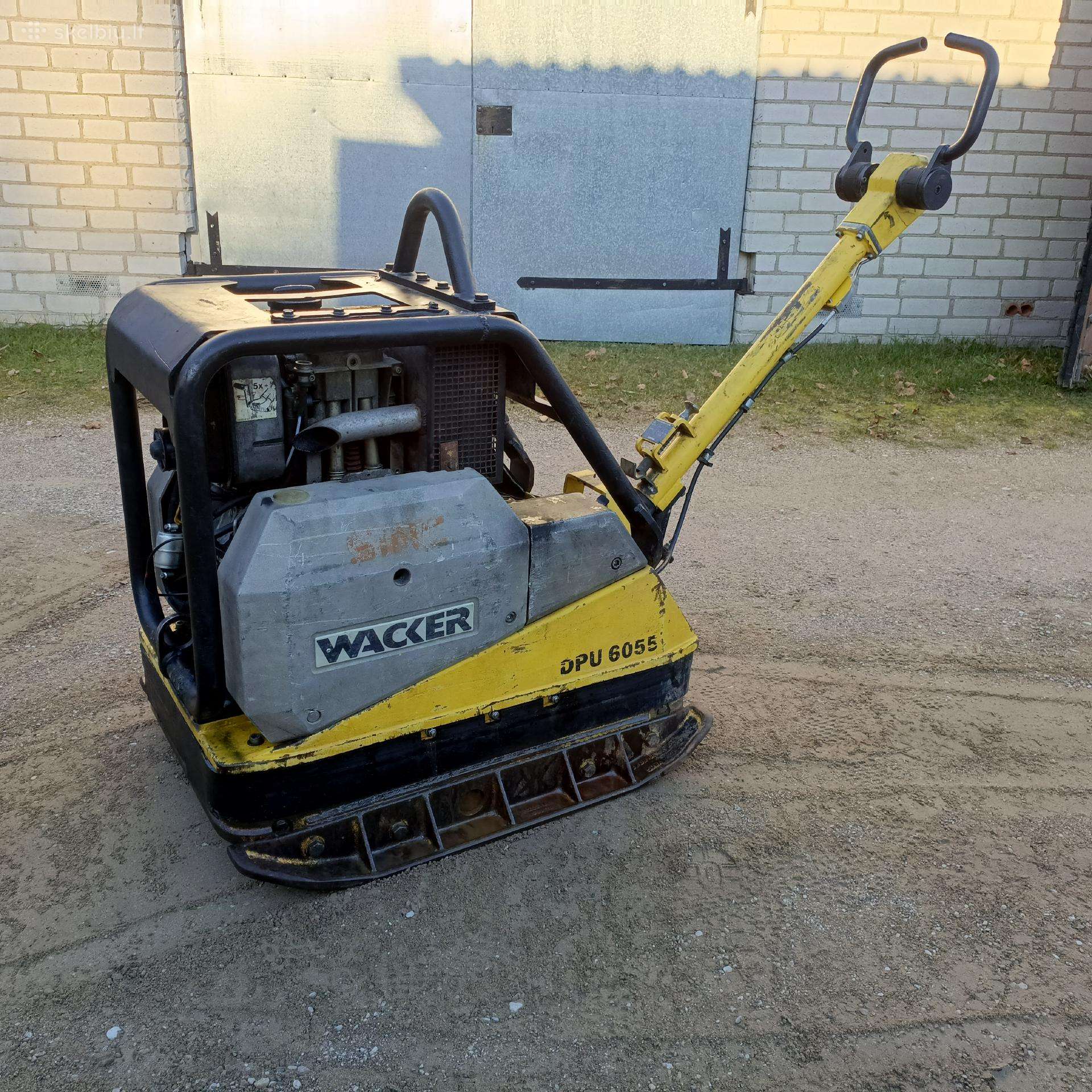 Wacker 485kg vibroplokštė dpu 6055