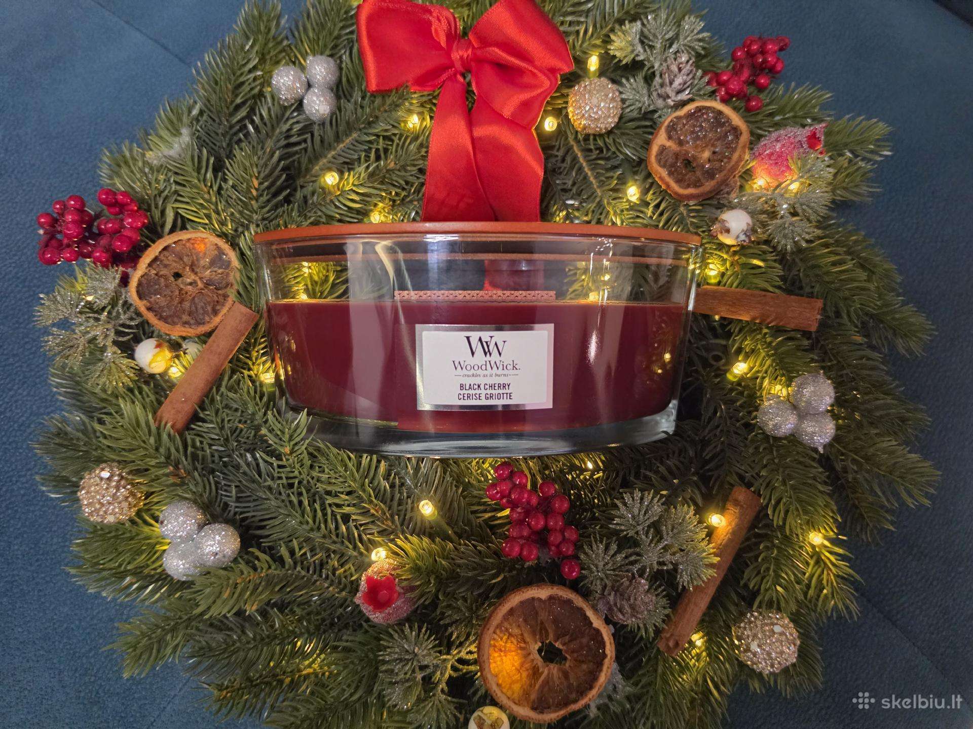 Woodwick Black Cherry žvakė