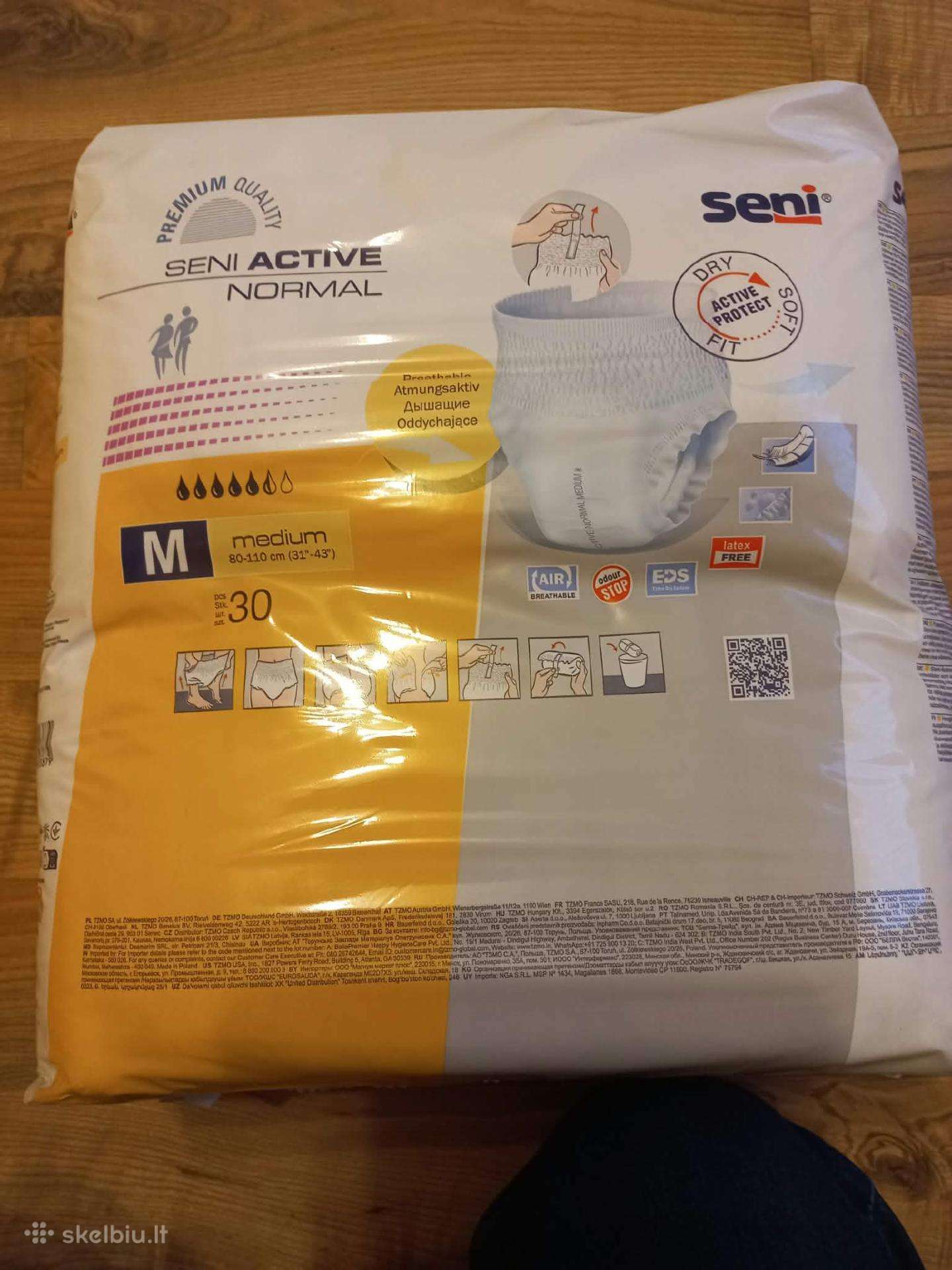 Sauskelnės-kelnaitės Seni Active Normal Premium, M