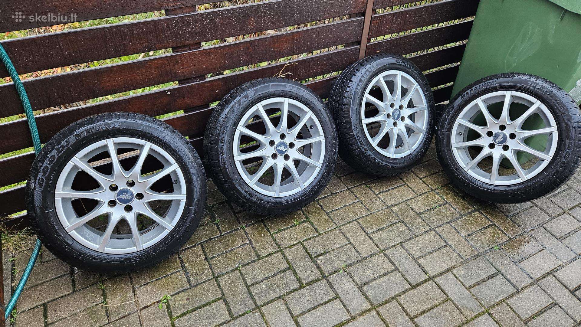 Lieti ratlankiai, r16, 5x100