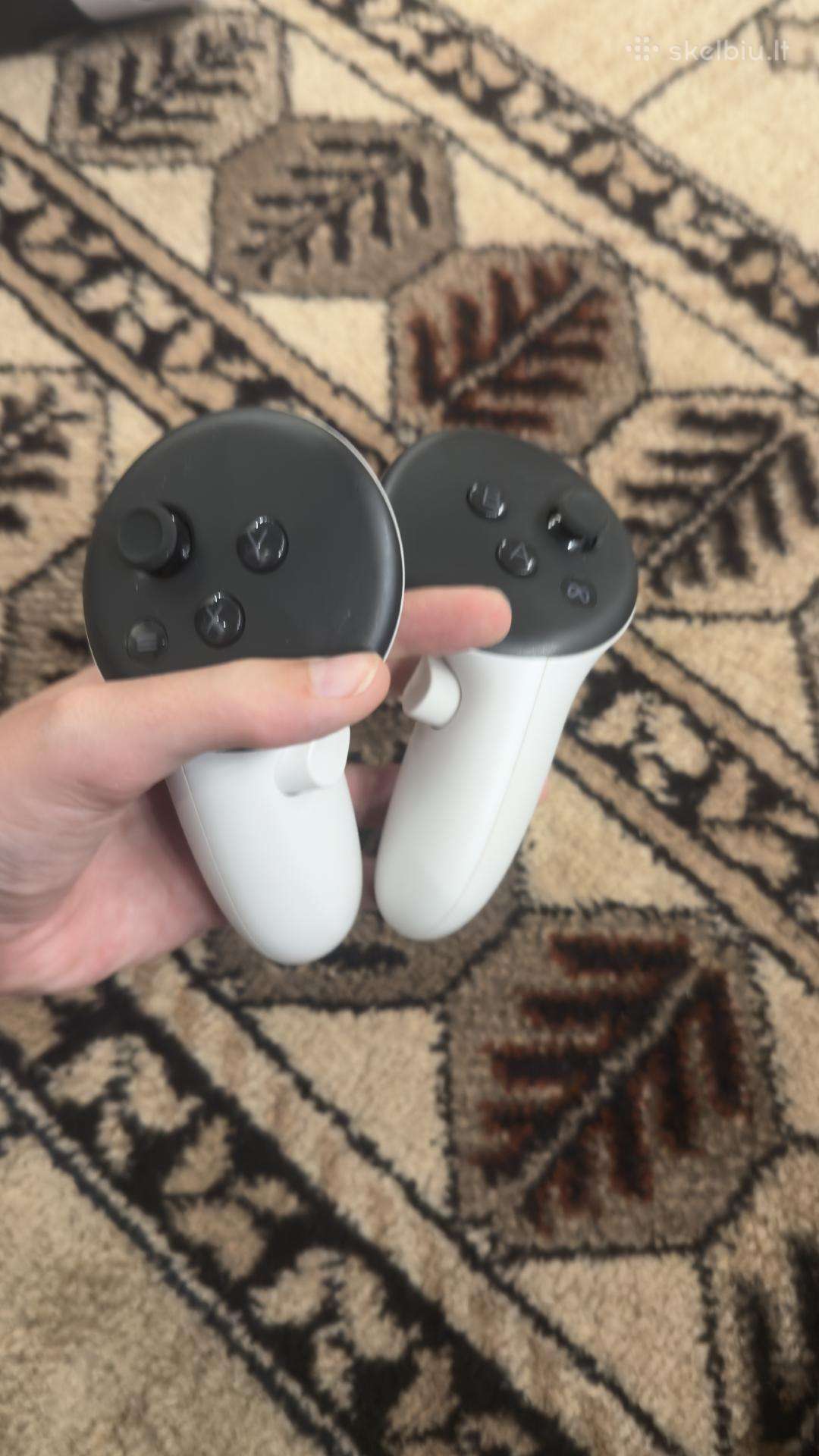 Meta Quest 3s + Bobovr baterija ir ventiliatorius