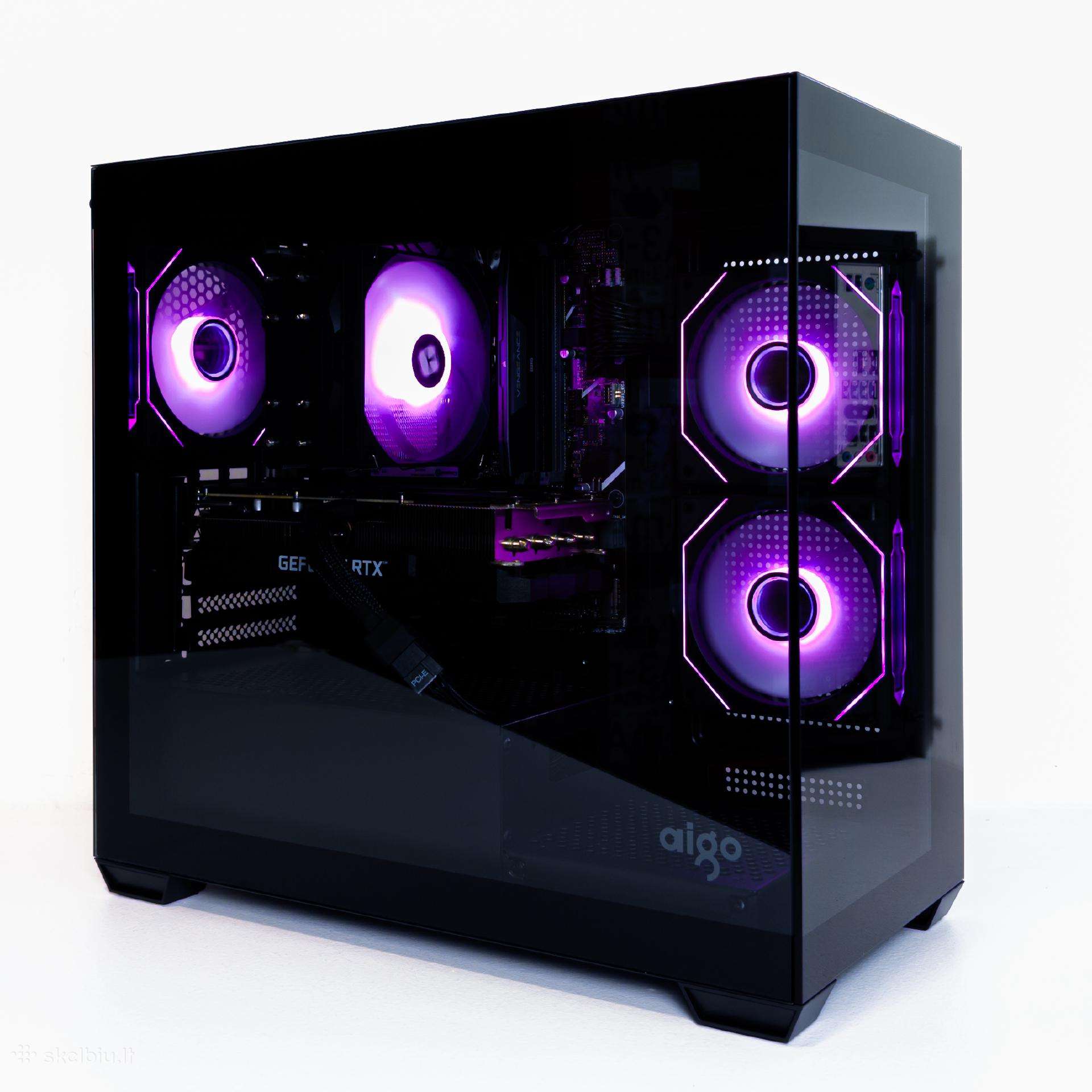Žaidimų/darbo Pc i5-14400f / Rtx 3070 / 16gb Ddr5
