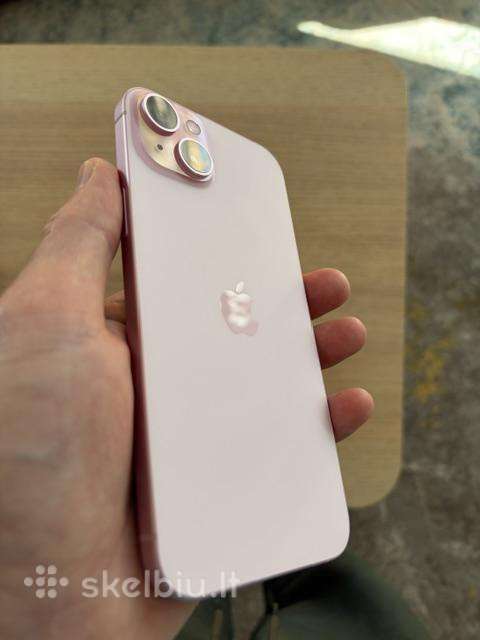 Idealus iPhone 15 plus 128gb rozinis