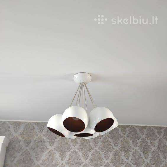 Nowodvorski Ball White-gold – 7 ir 3 gaubtų