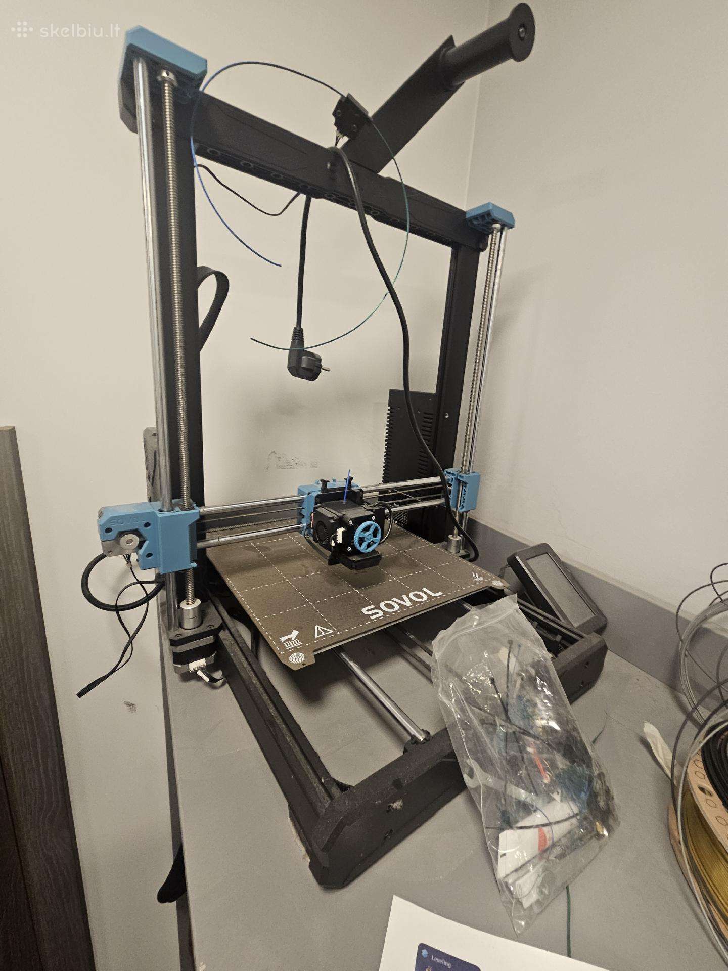 3D printeris sovol Sv06 plus ant daliu