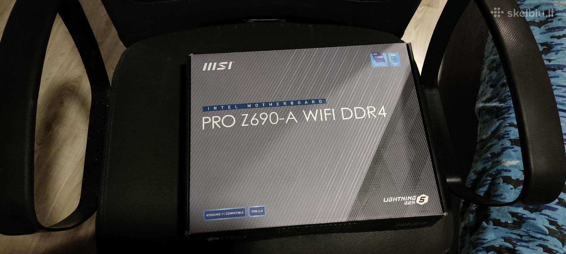 I5-12600k + Msi Pro Z690-a WiFi + 32gb Ddr4 3600