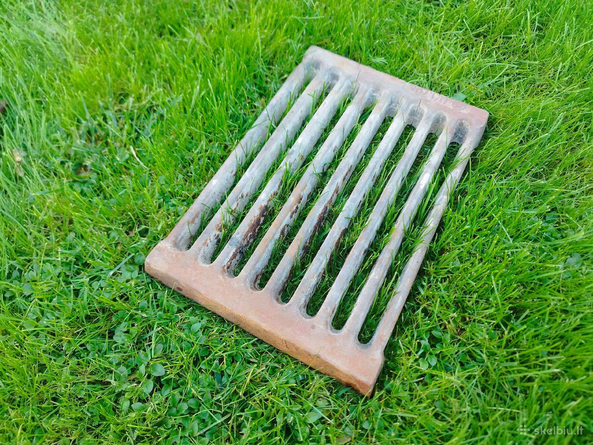 Ketaus pelenų grotelės krosniai 30x20 cm