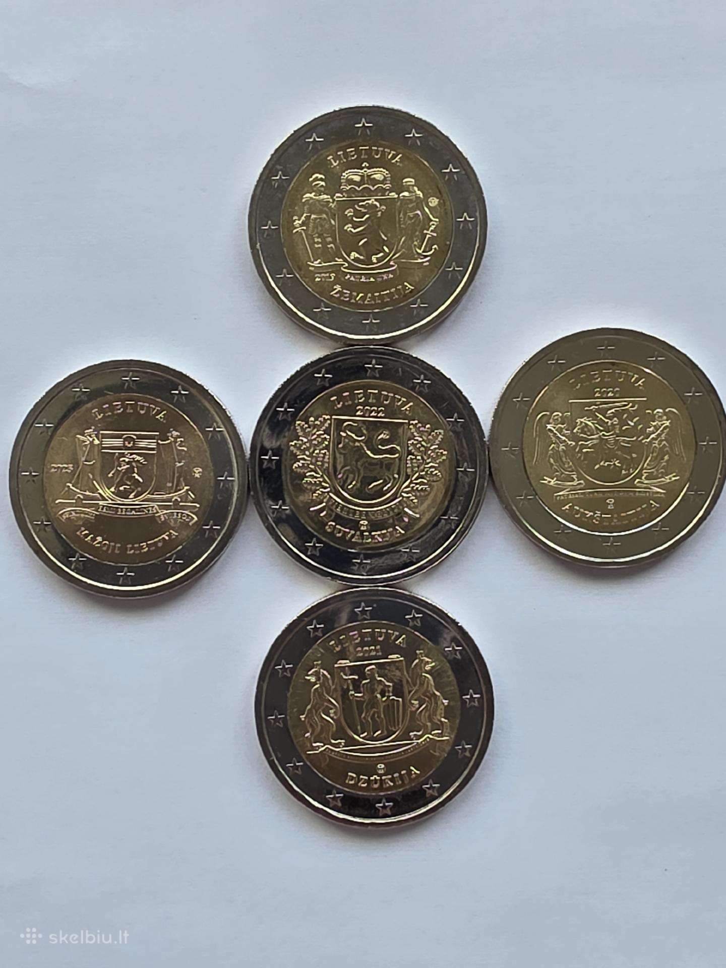 2€ monetų rinkinys
