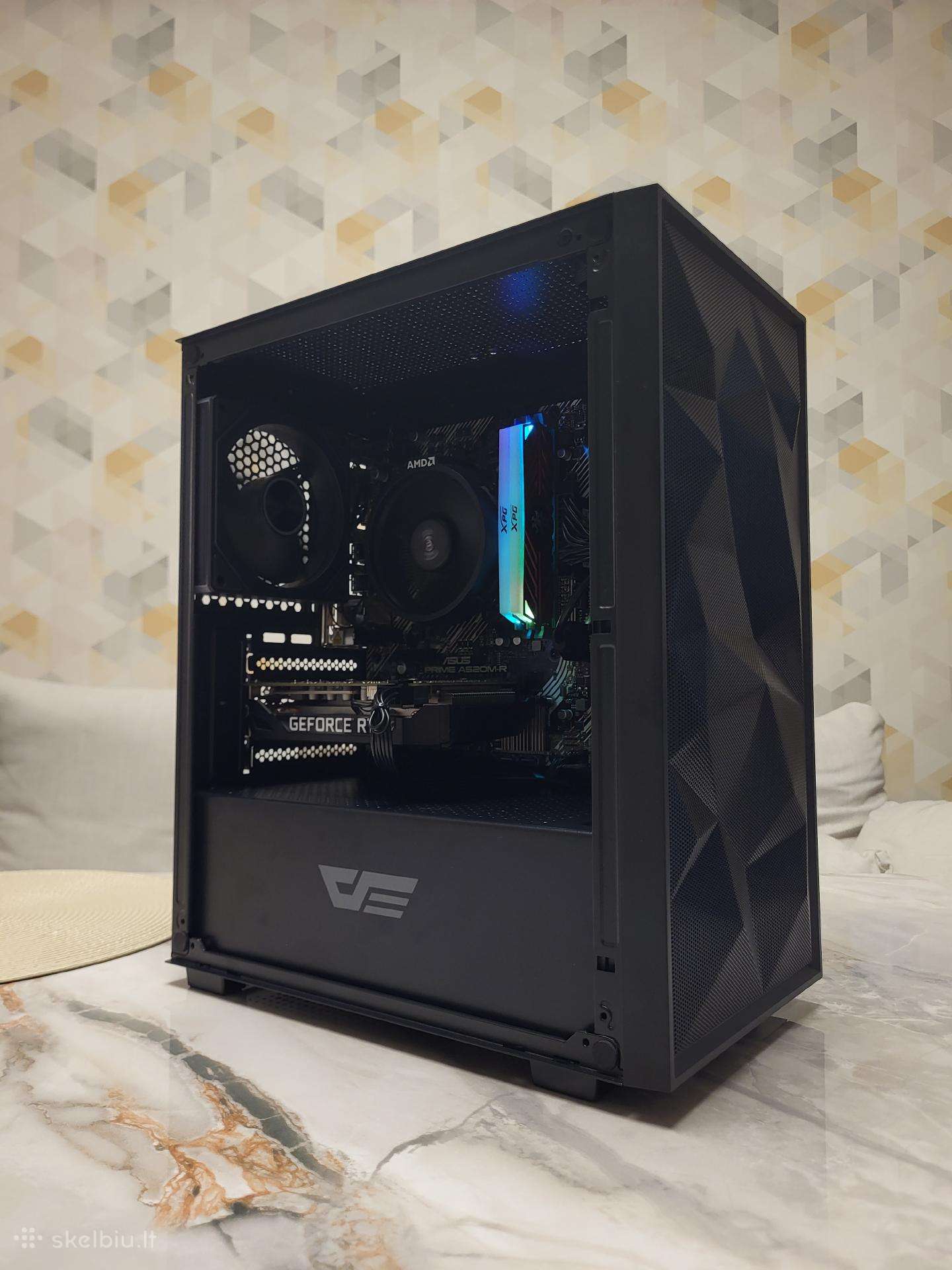 Gaming Pc R5 3600, Rtx2060, Nvme SSD, 16 GB RAM