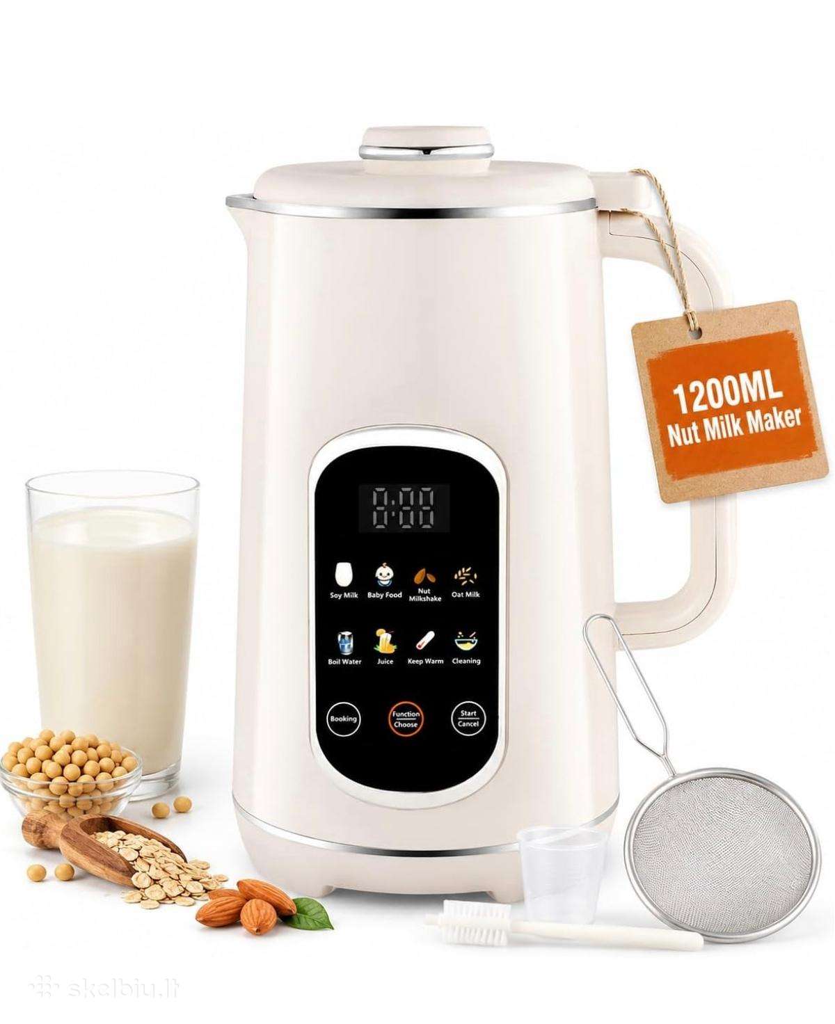 Augalinio pieno gaminimo apratas,1200 ml,800w