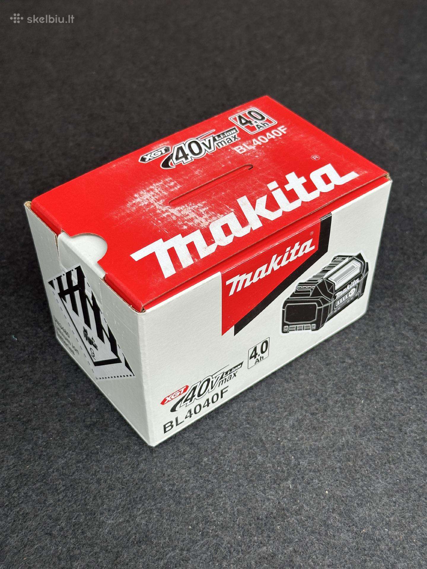 Makita Xgt Bl4040f 4ah akumuliatorius