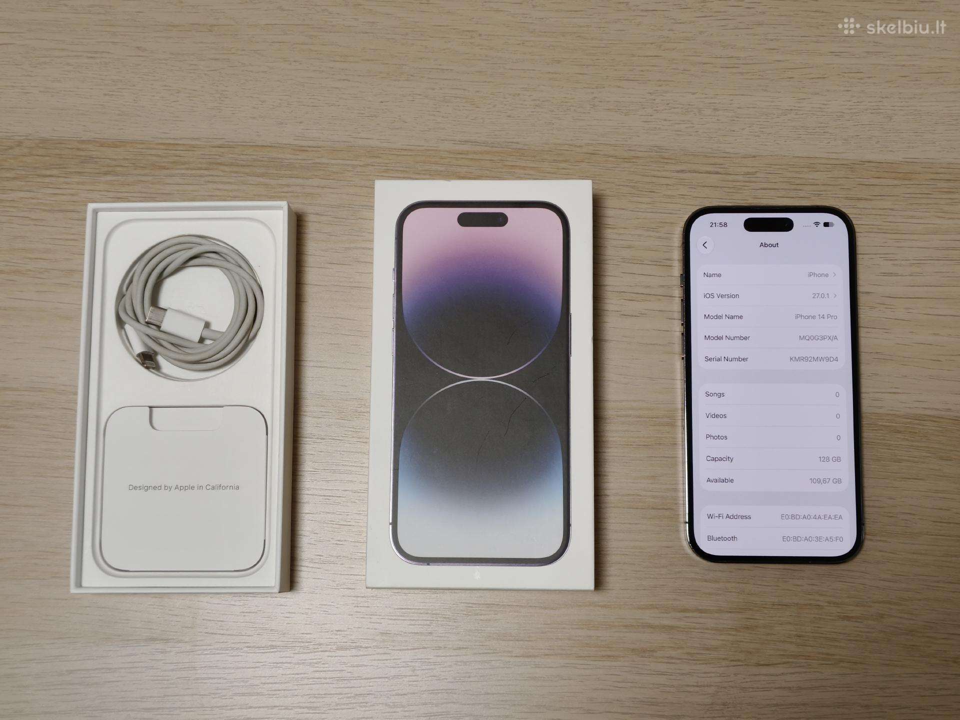 iPhone 14 Pro 128gb (Deep purple)